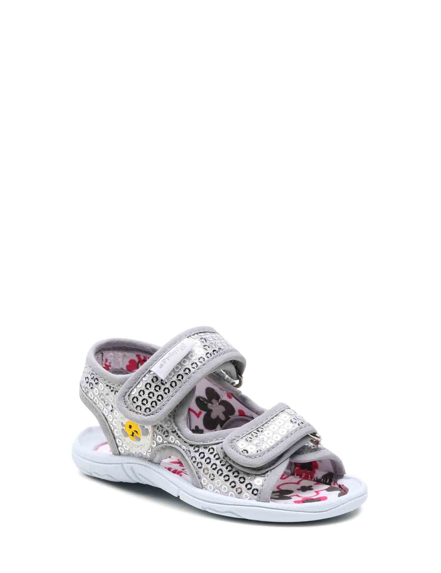 Sandali con strappi Argentato Primigi