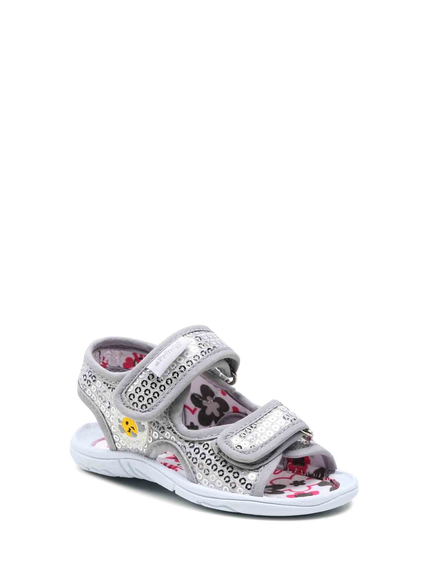 Sandali con strappi Argentato Primigi