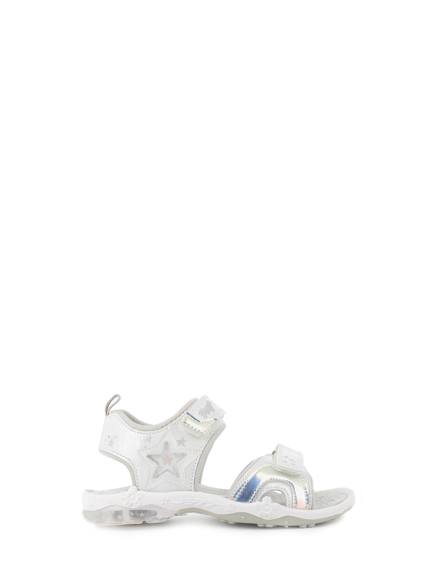 Sandali con strappi Argentato Primigi