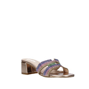 Sandali tacco Oro Gold&gold