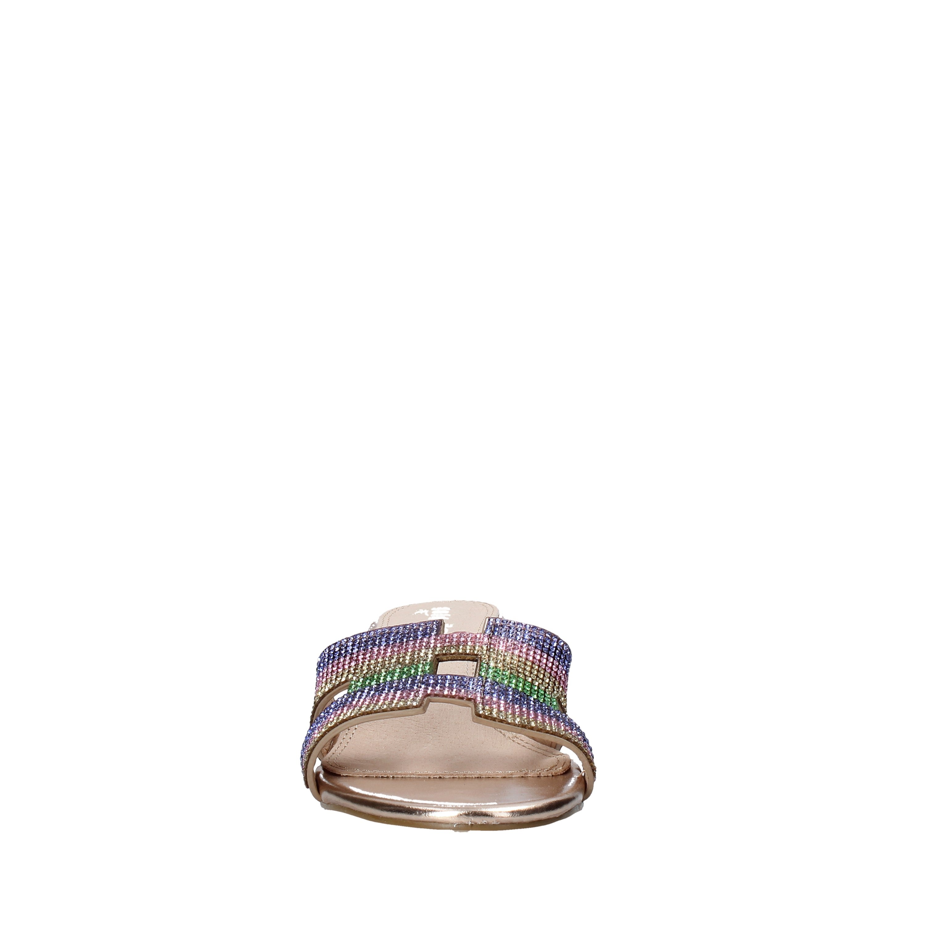 Sandali tacco Oro Gold&gold