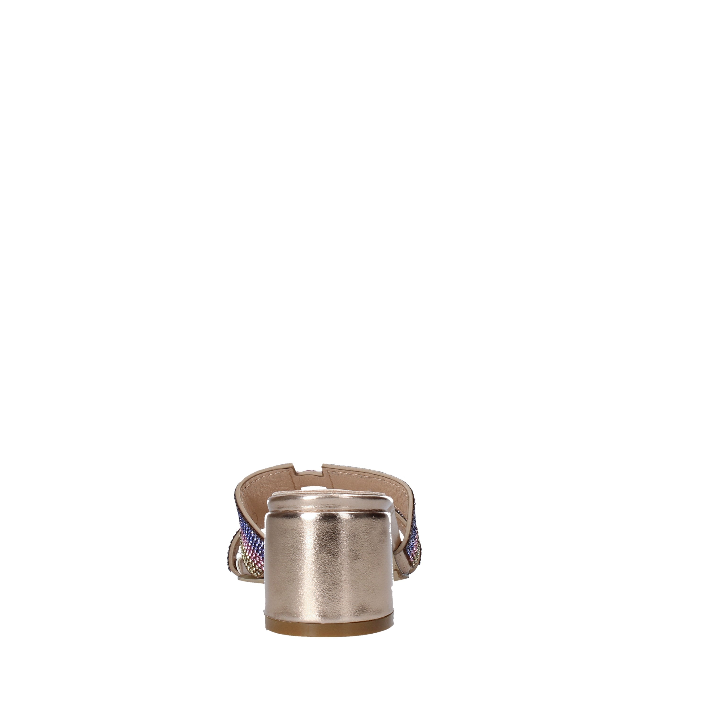 Sandali tacco Oro Gold&gold