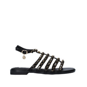 Sandali Nero Gold&gold