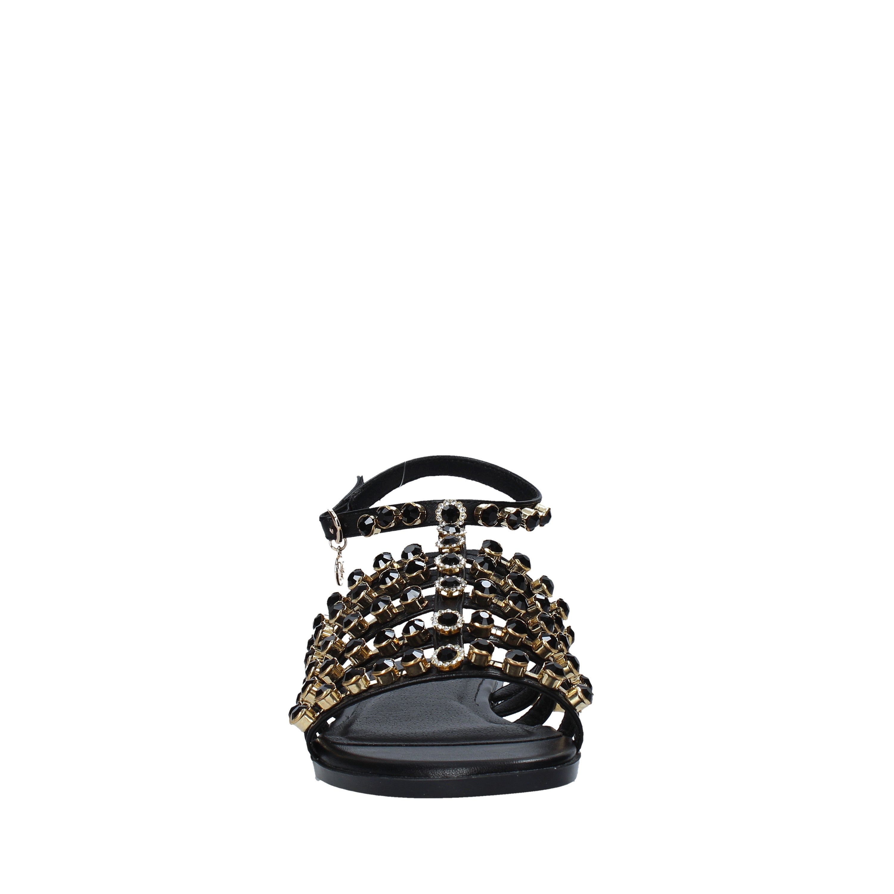 Sandali Nero Gold&gold