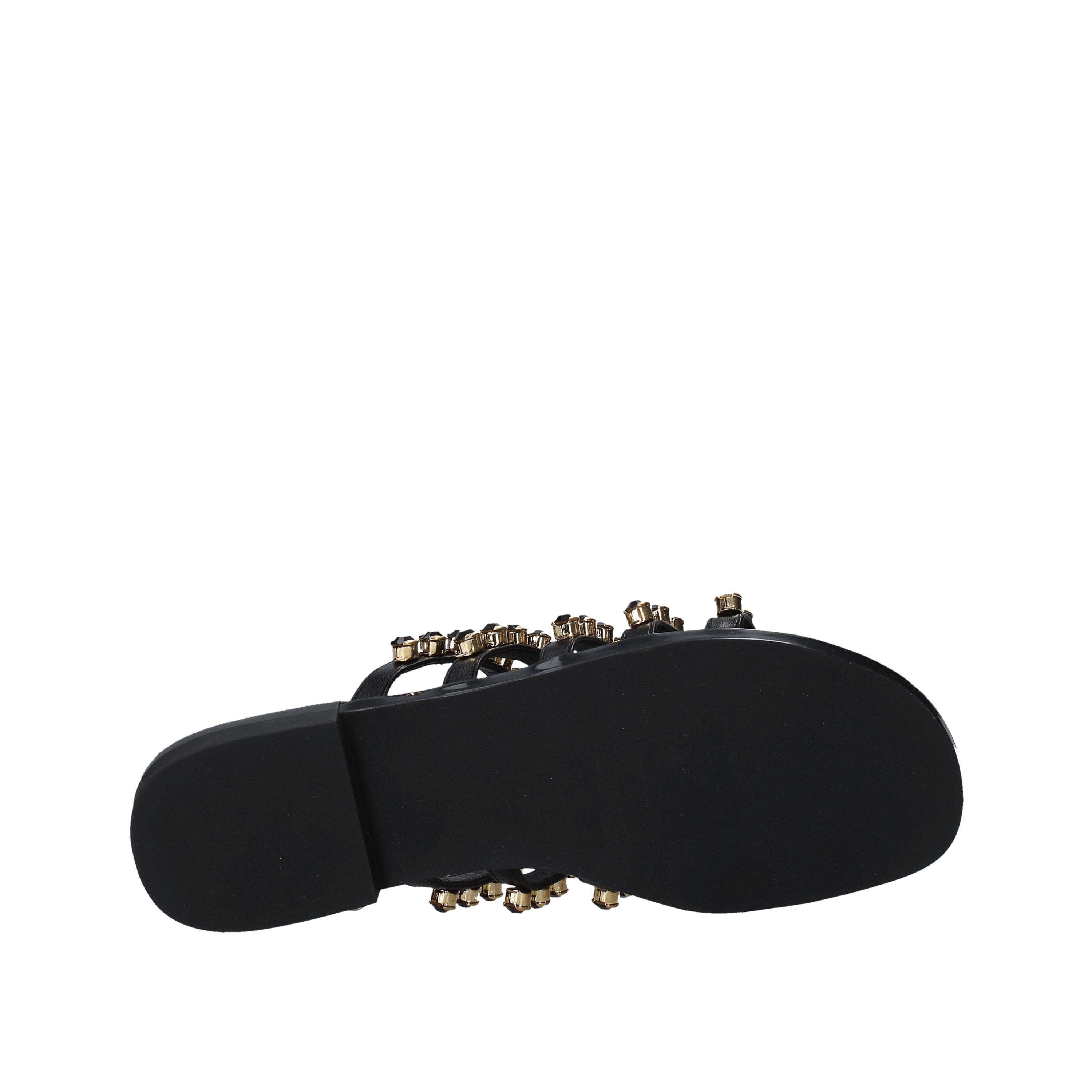 Sandali Nero Gold&gold