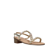 Sandali tacco Dorato Gold&gold