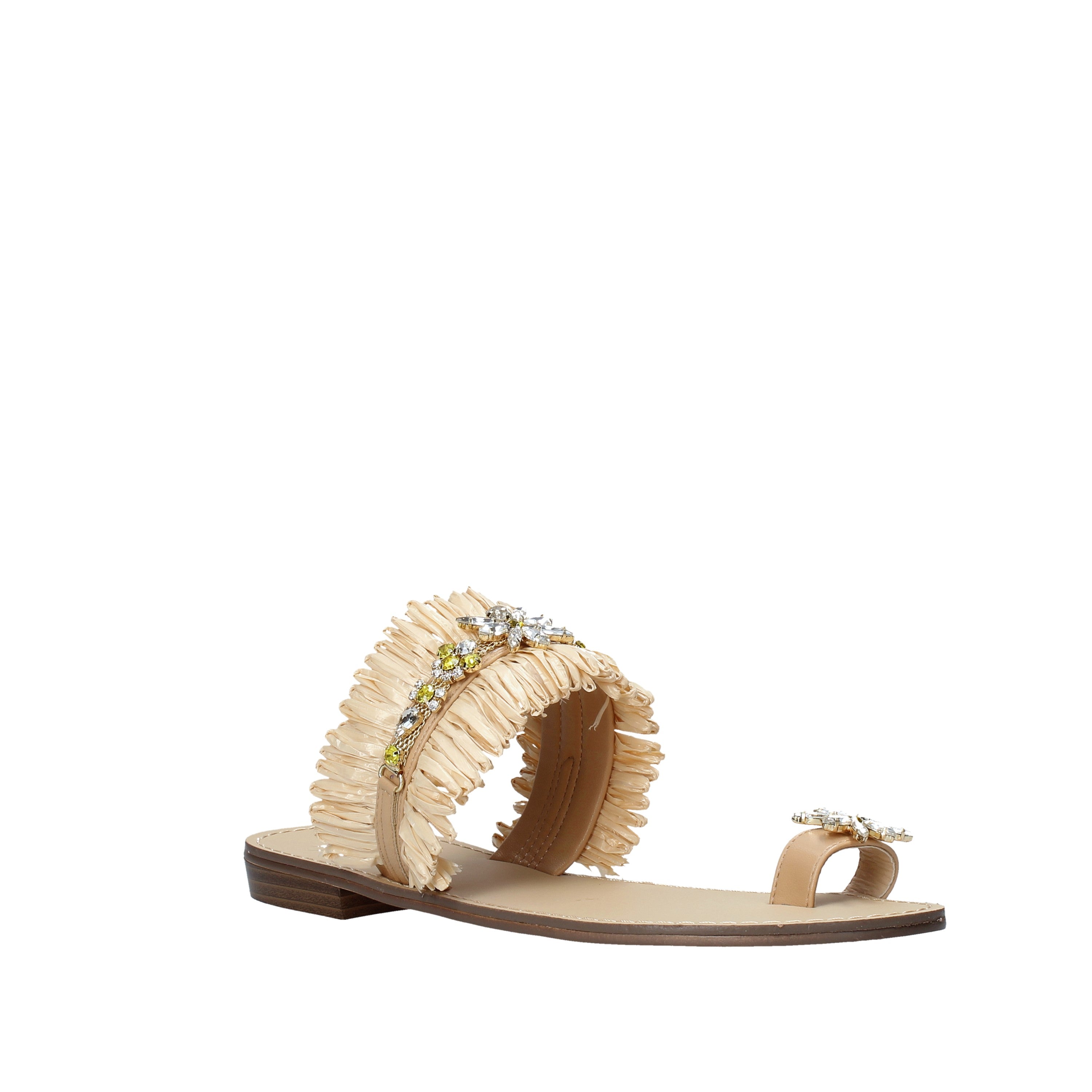 Infradito Beige Gold&gold