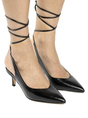 Sandali tacco Nero Gold&gold