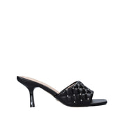 Sandali tacco Nero Gold&gold