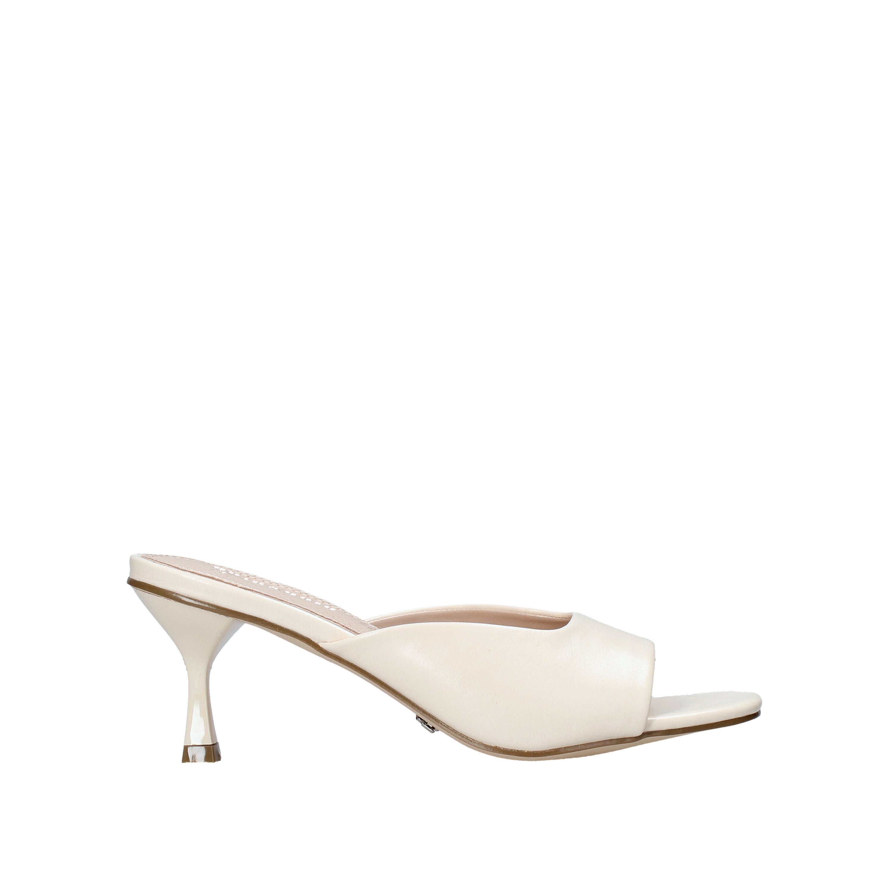 Sandali tacco Bianco Gold&gold
