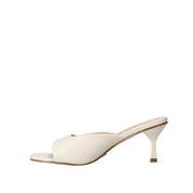 Sandali tacco Bianco Gold&gold