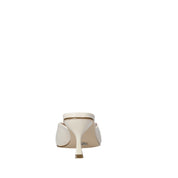 Sandali tacco Bianco Gold&gold