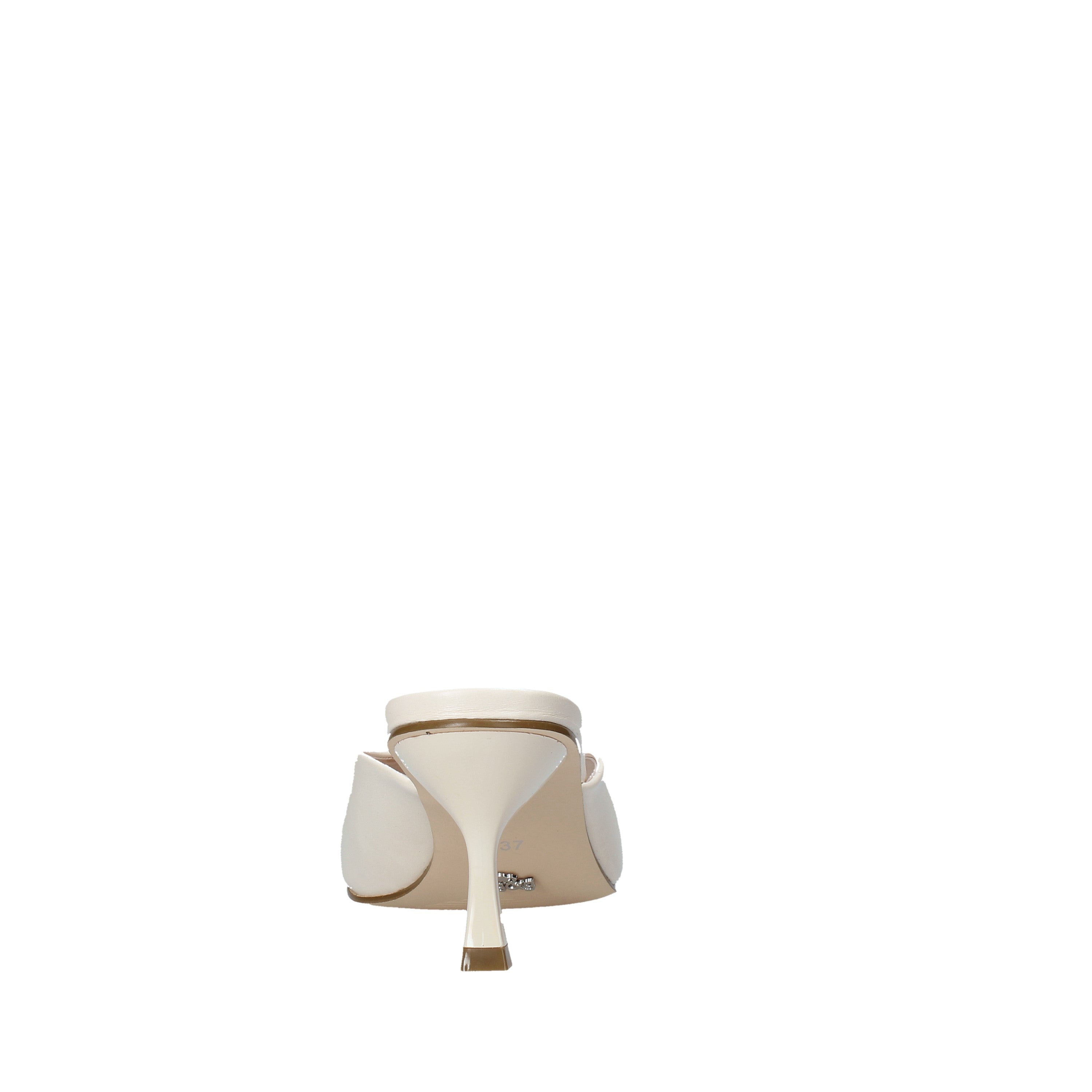 Sandali tacco Bianco Gold&gold