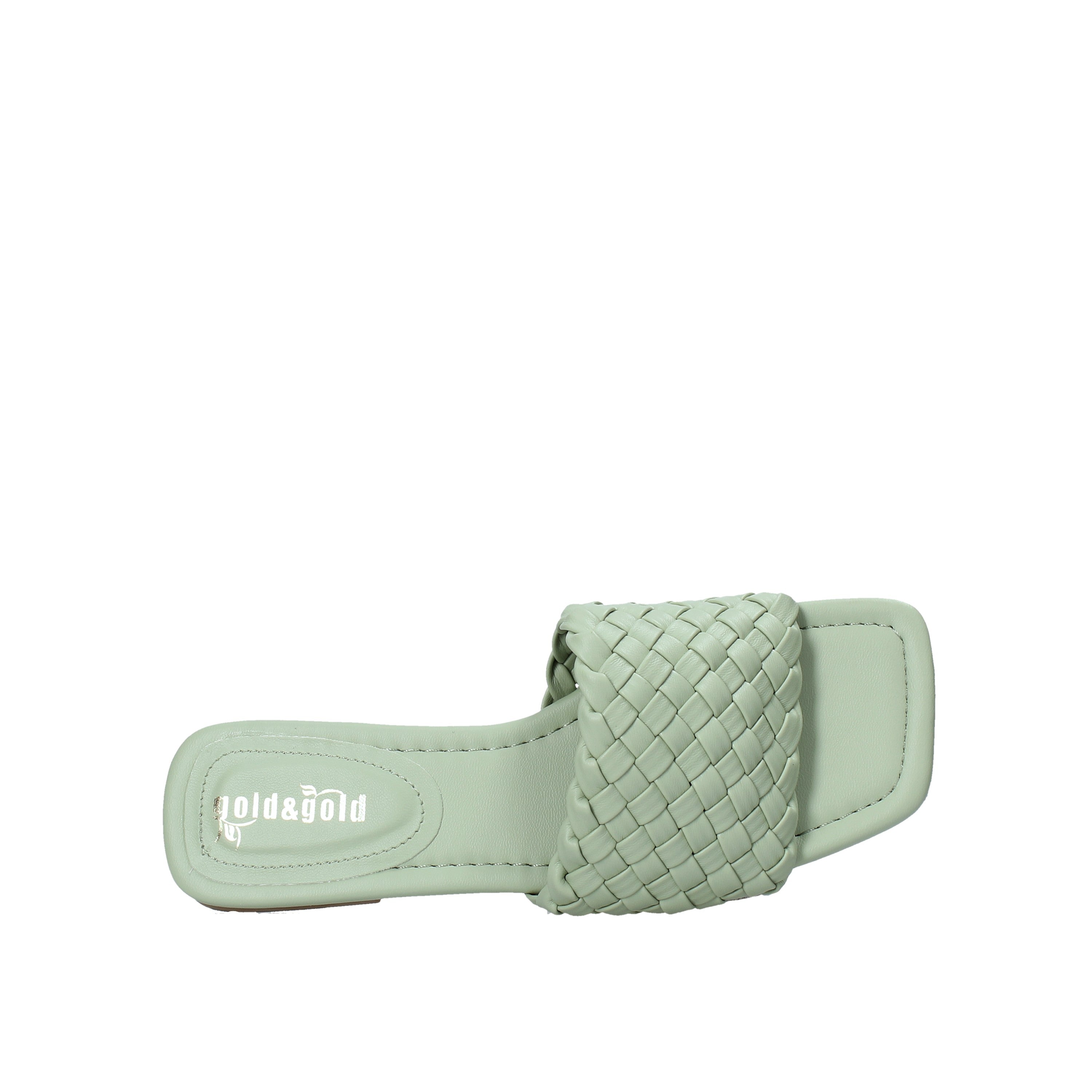 Sandali Verde Gold&gold