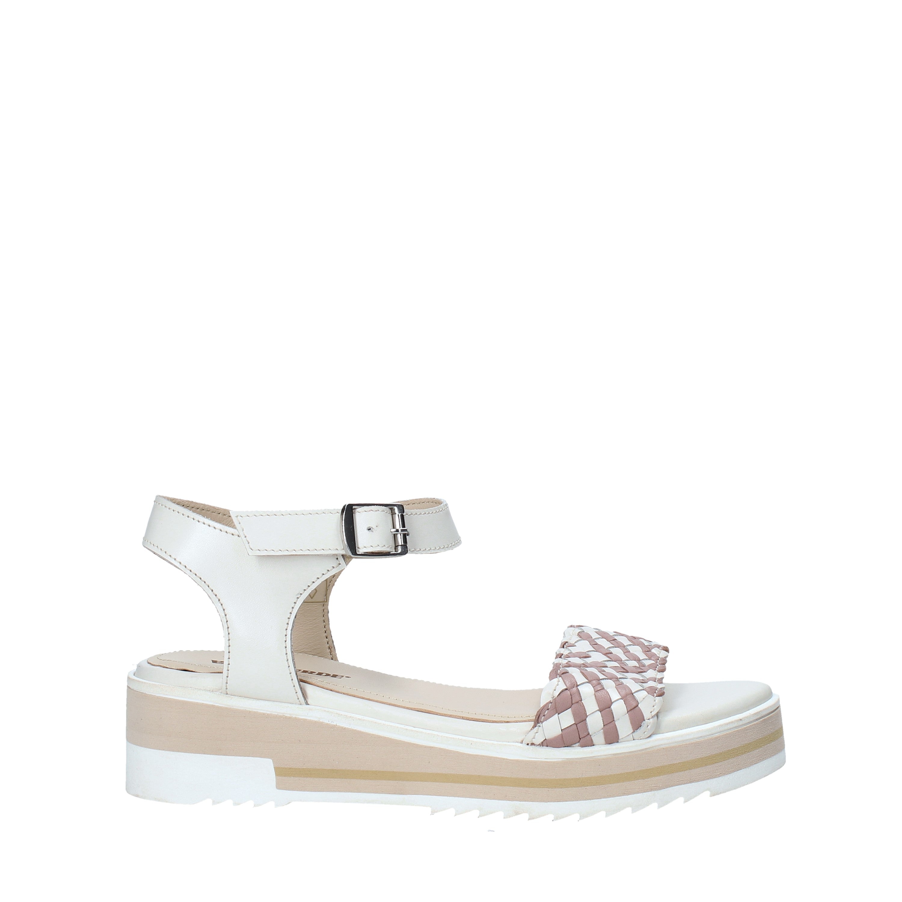 Sandali zeppa Blu Valleverde