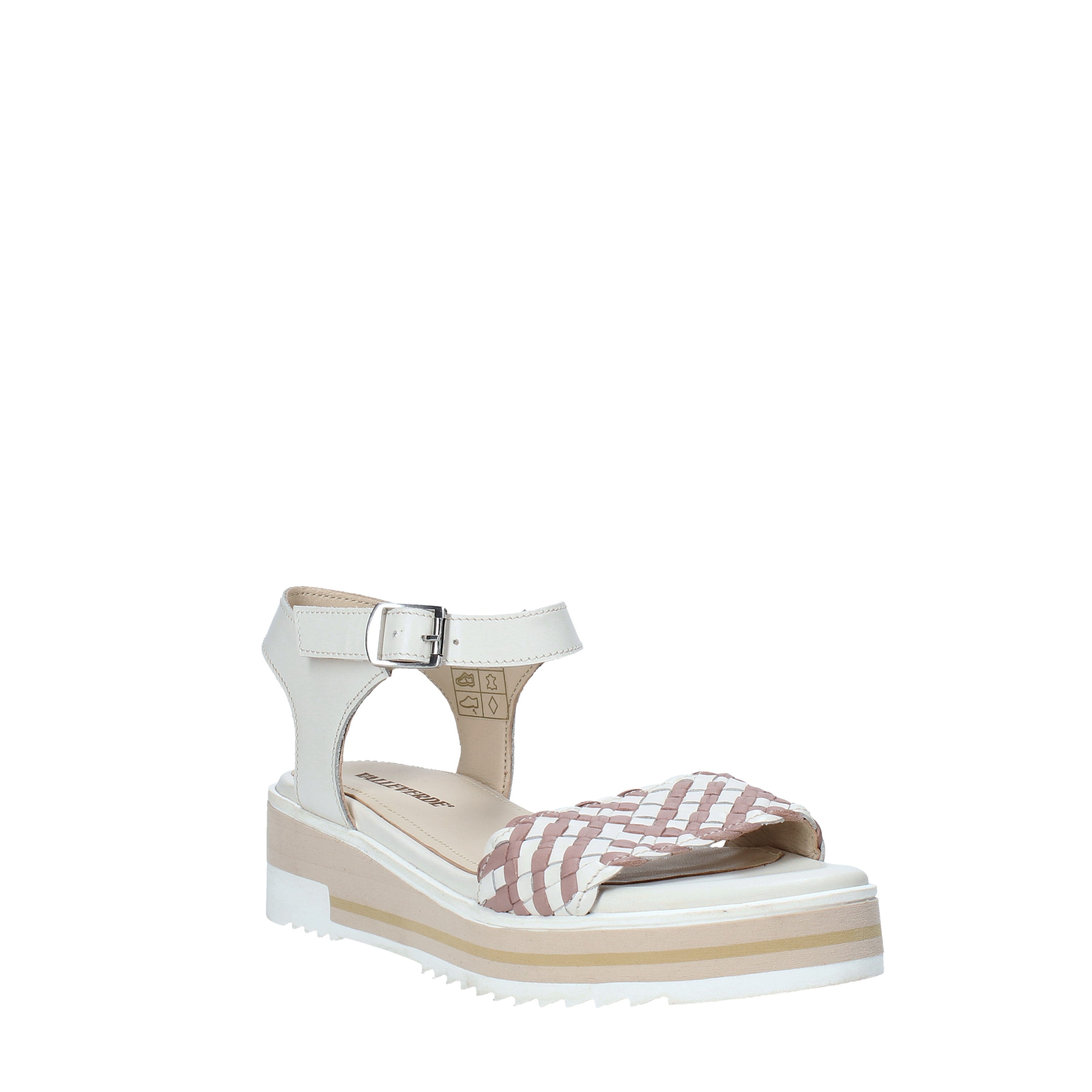 Sandali zeppa Blu Valleverde