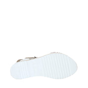 Sandali zeppa Blu Valleverde