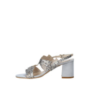 Sandali tacco Grigio Valleverde