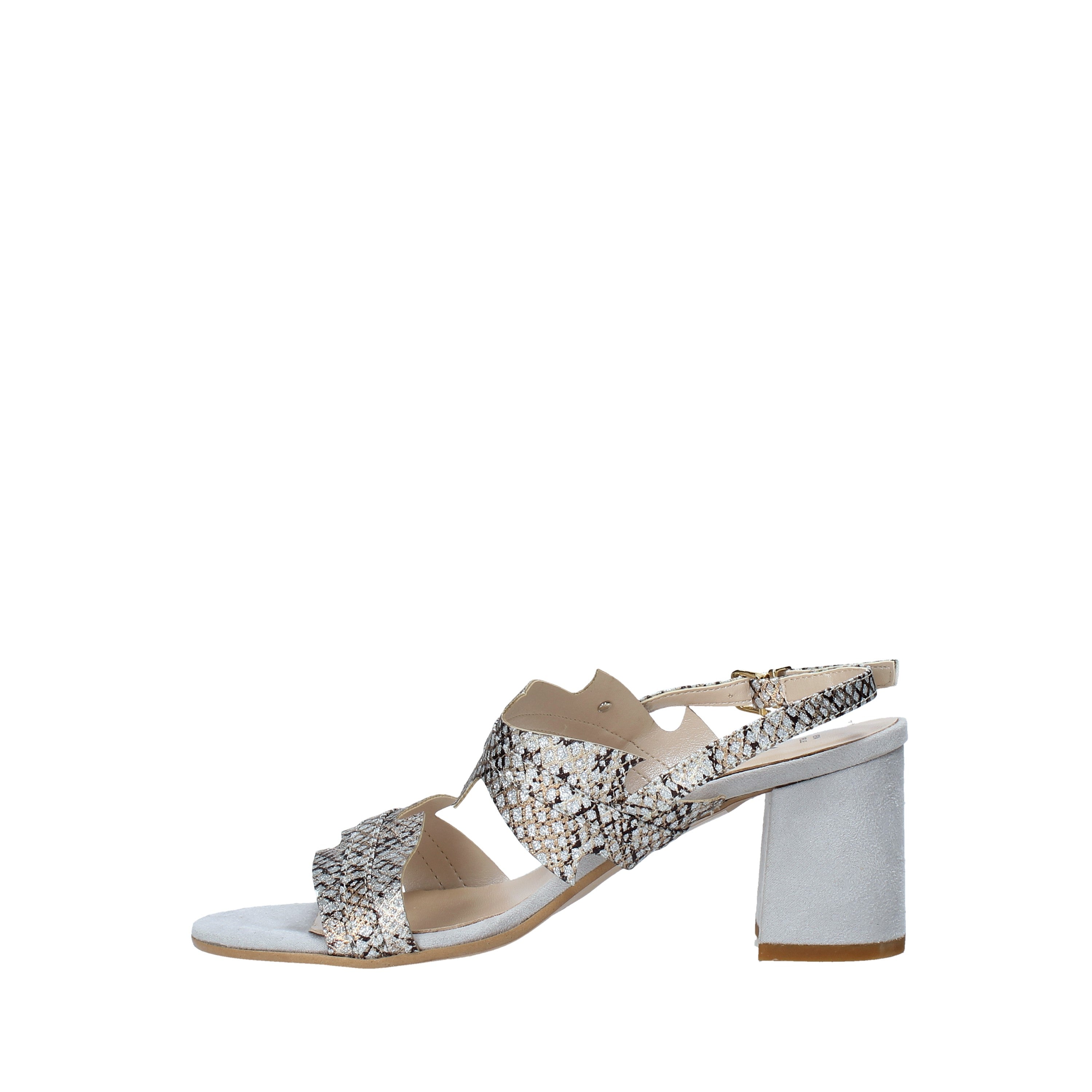 Sandali tacco Grigio Valleverde