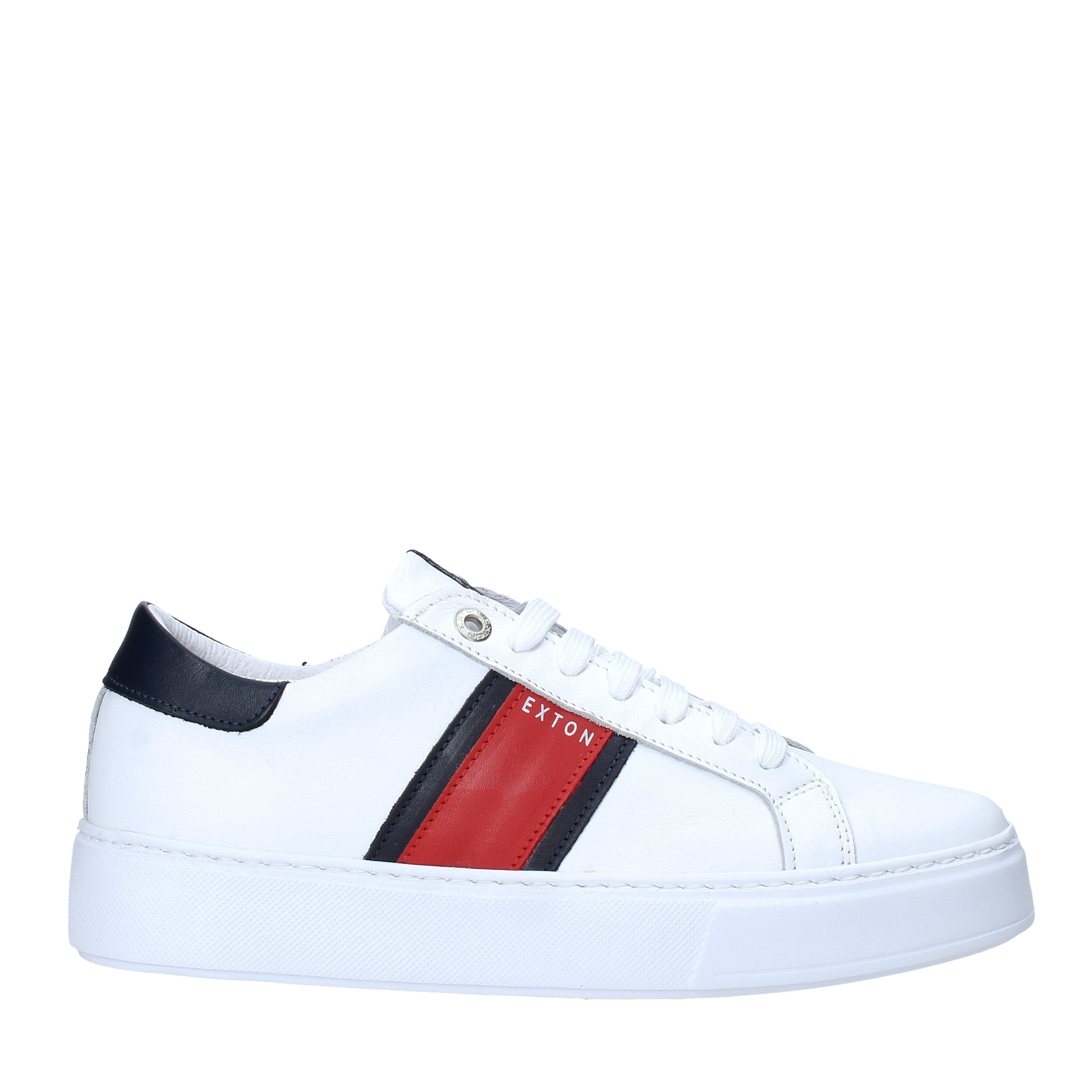 Sneakers Bianco Blu Exton