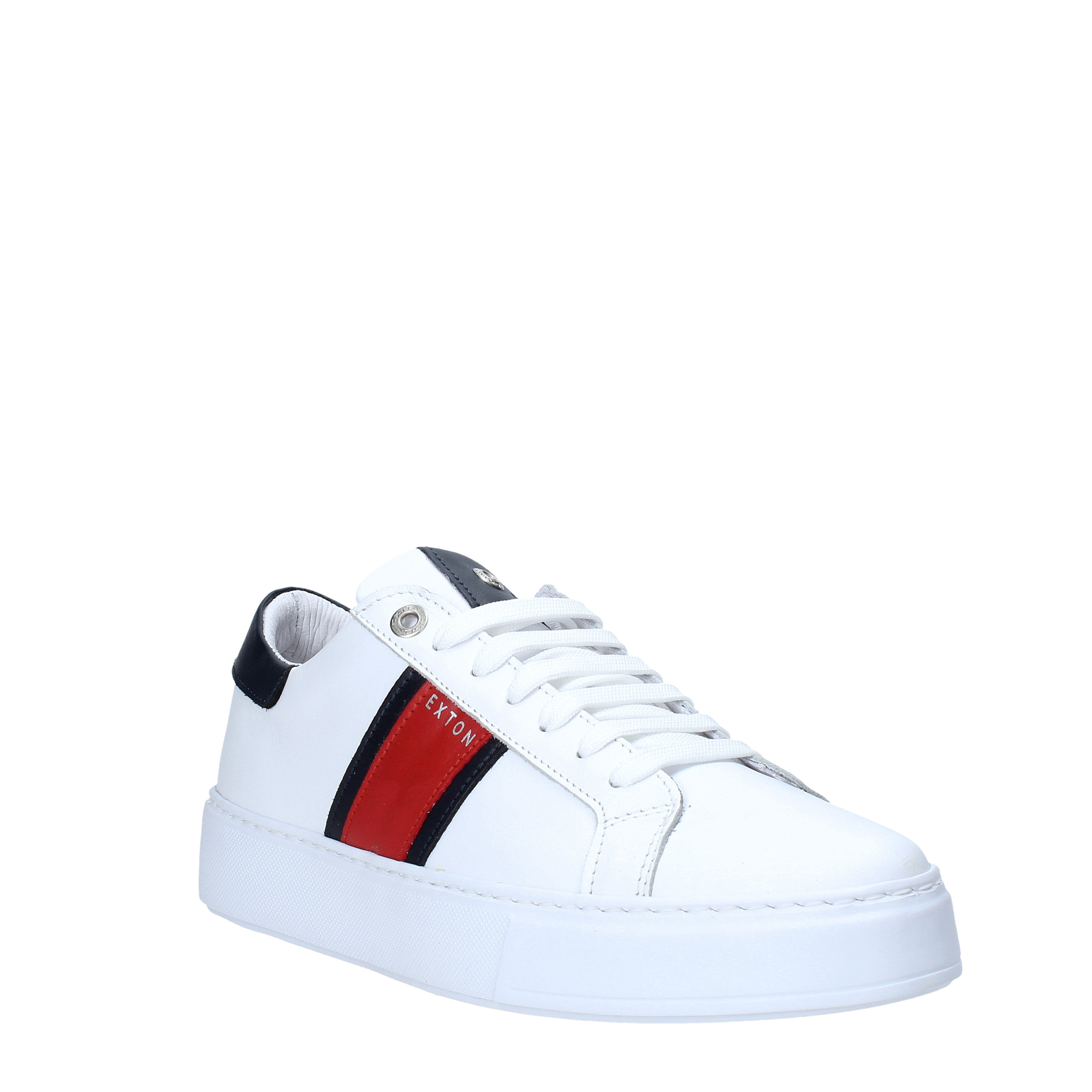 Sneakers Bianco Blu Exton
