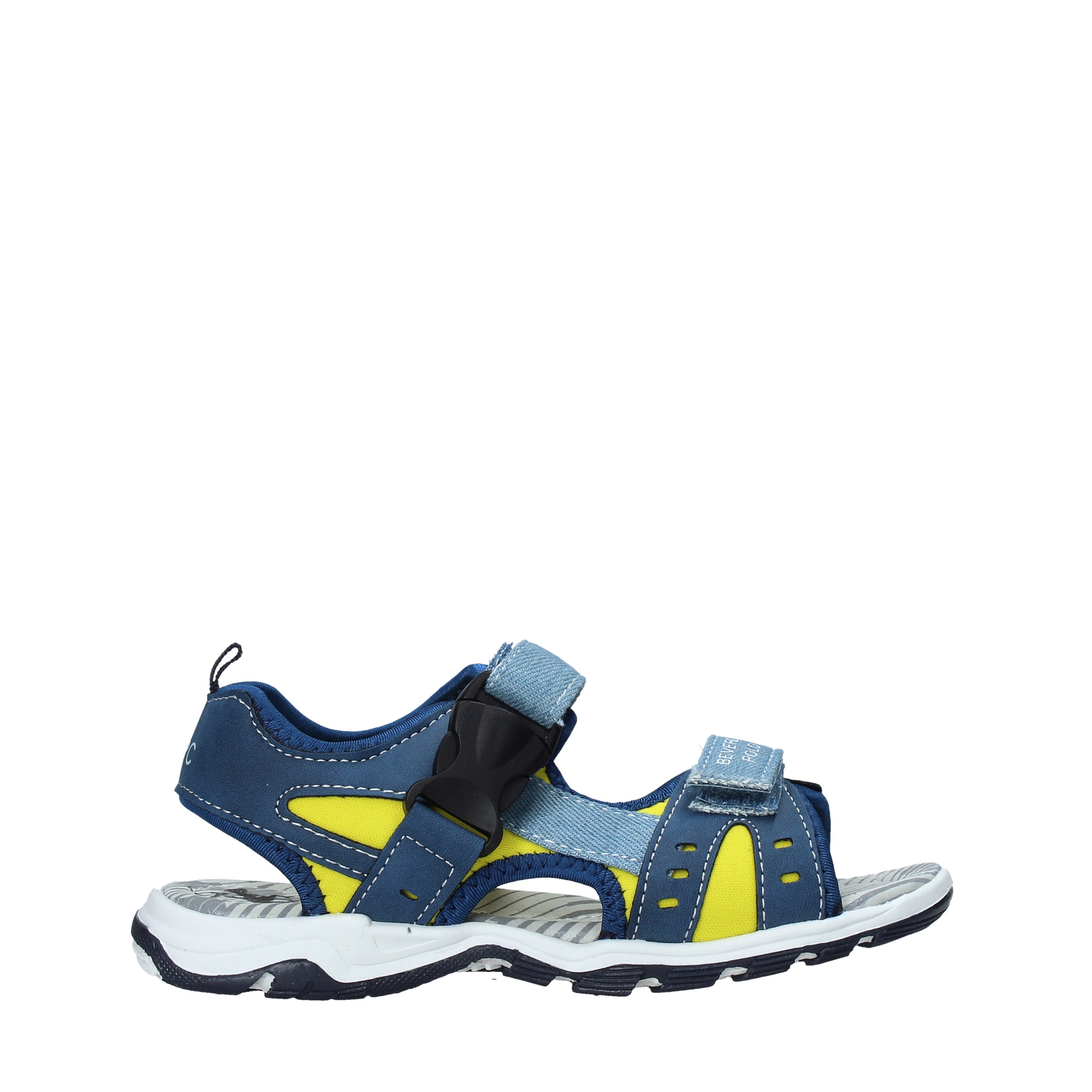 Sandali con strappi Blu Beverly Hills Polo Club