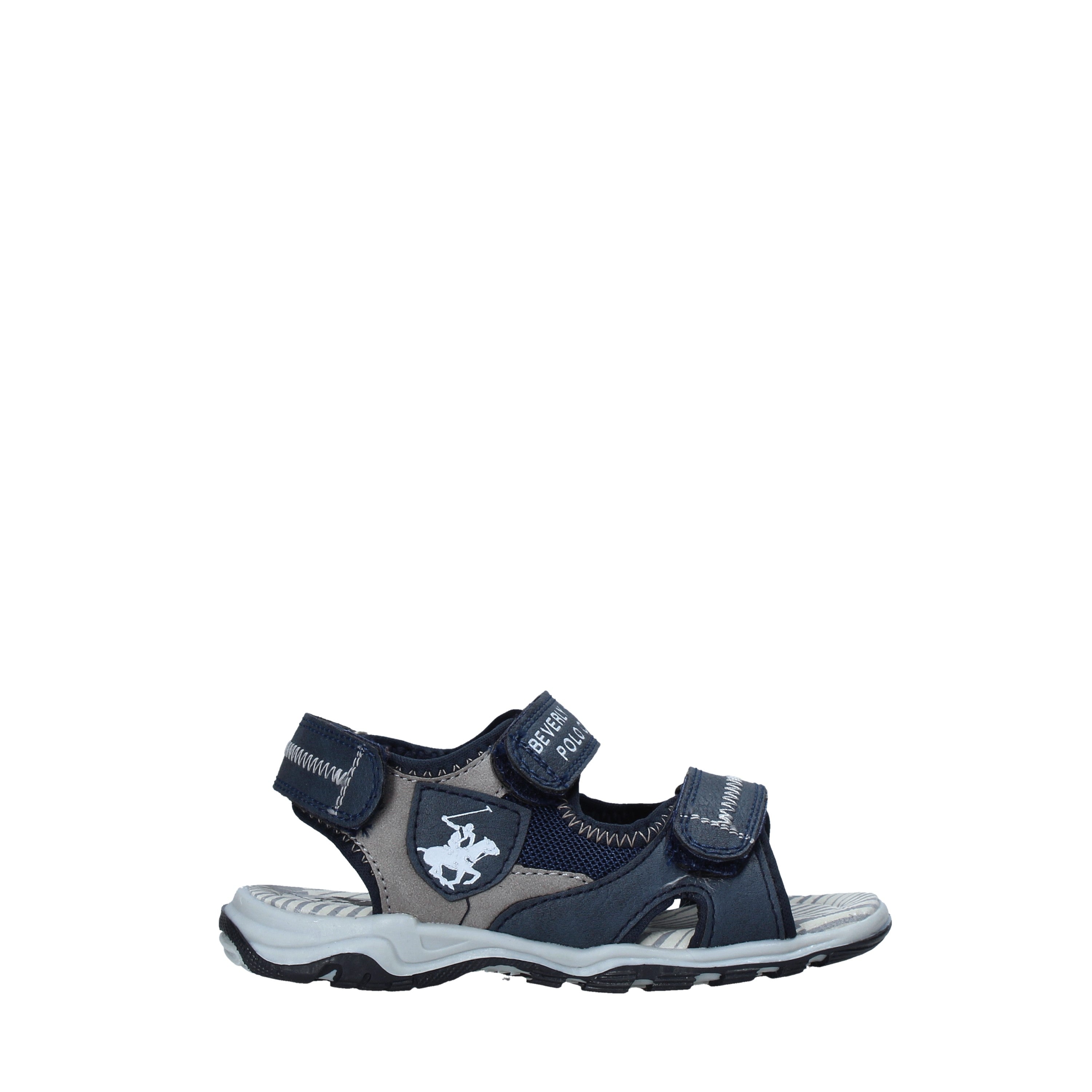 Sandali con strappi Blu Beverly Hills Polo Club