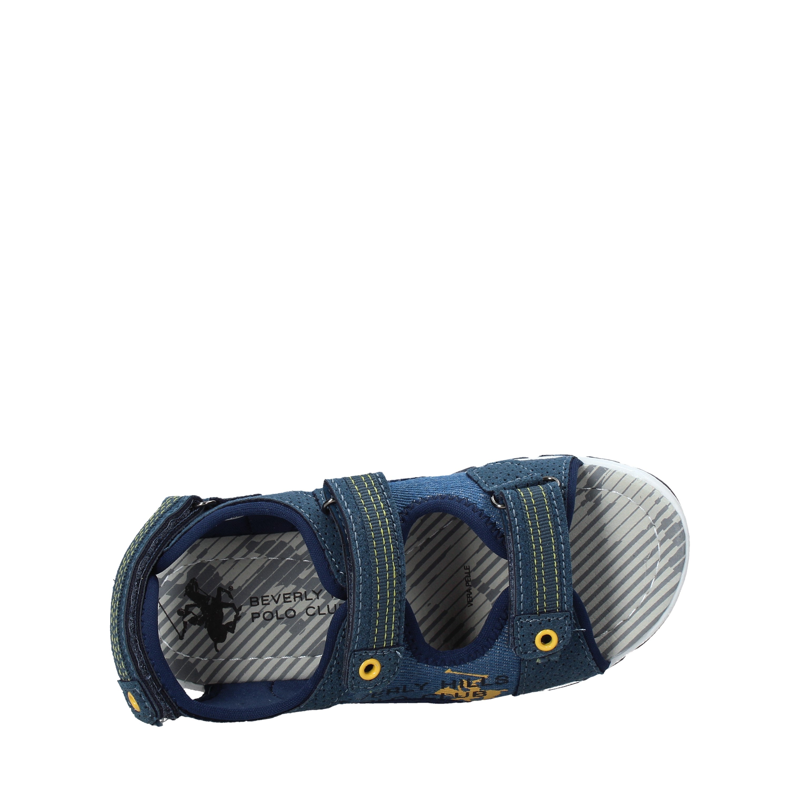 Sandali con strappi Blu Beverly Hills Polo Club
