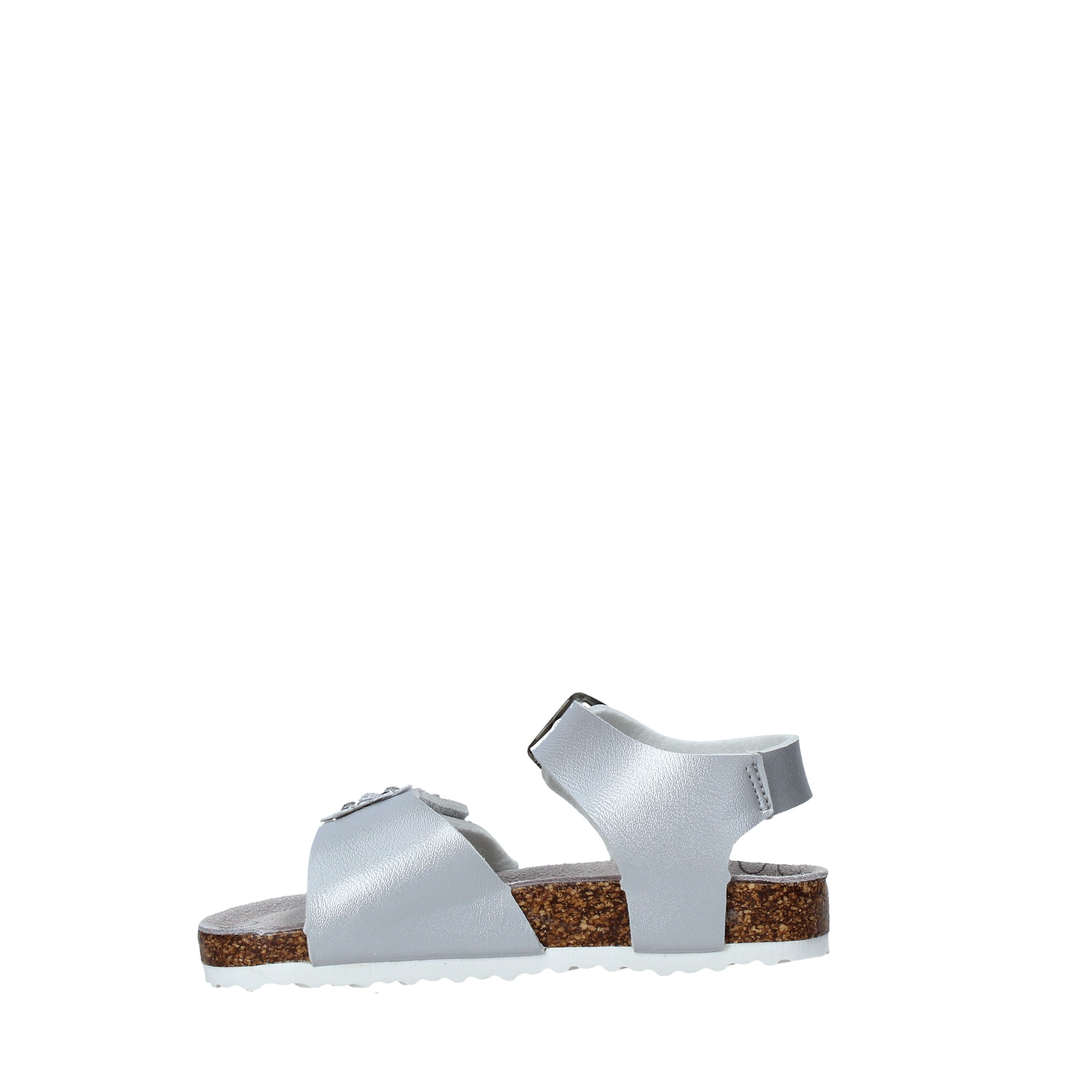 Sandali con strappi Argentato Miss Sixty