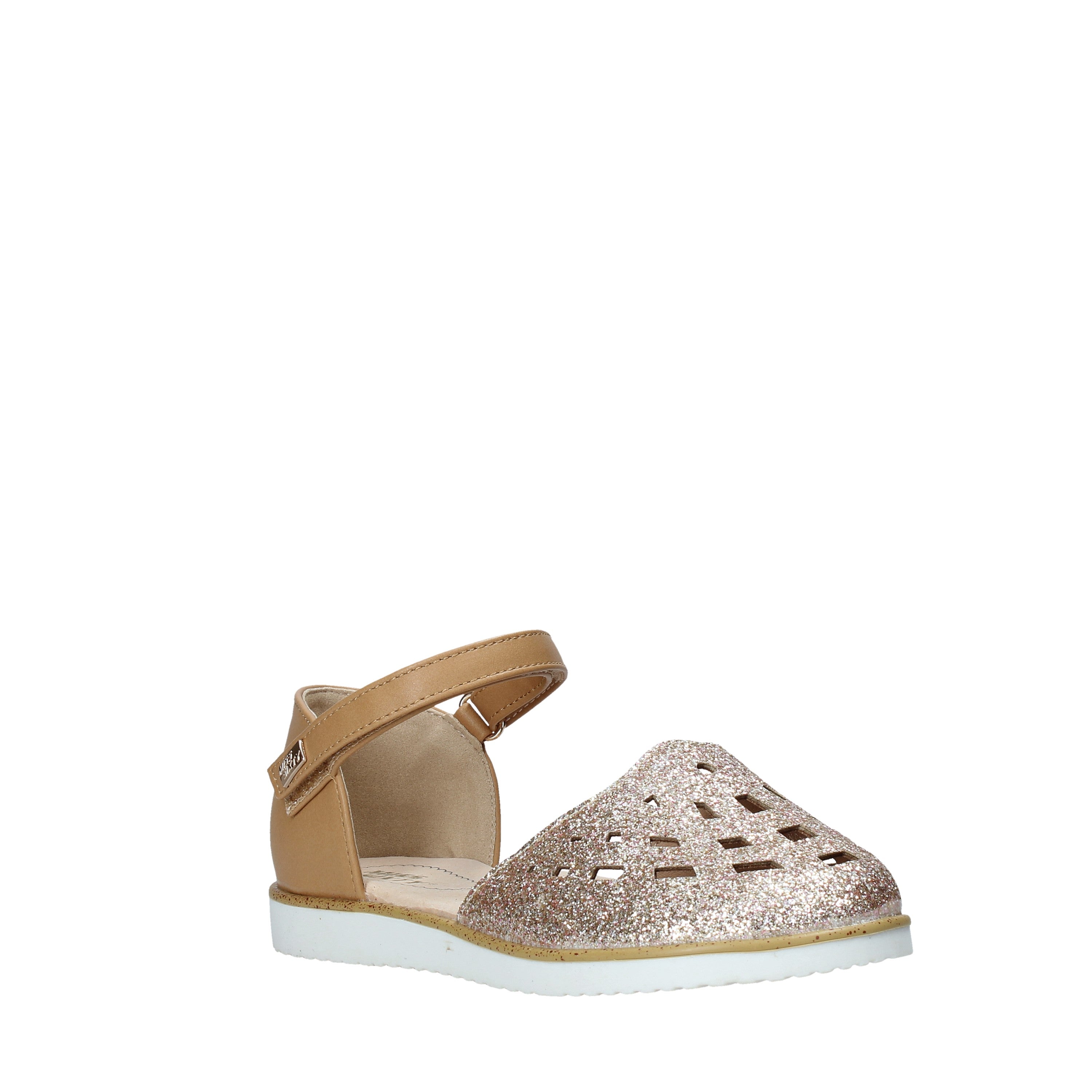 Sandali con strappi Dorato Miss Sixty