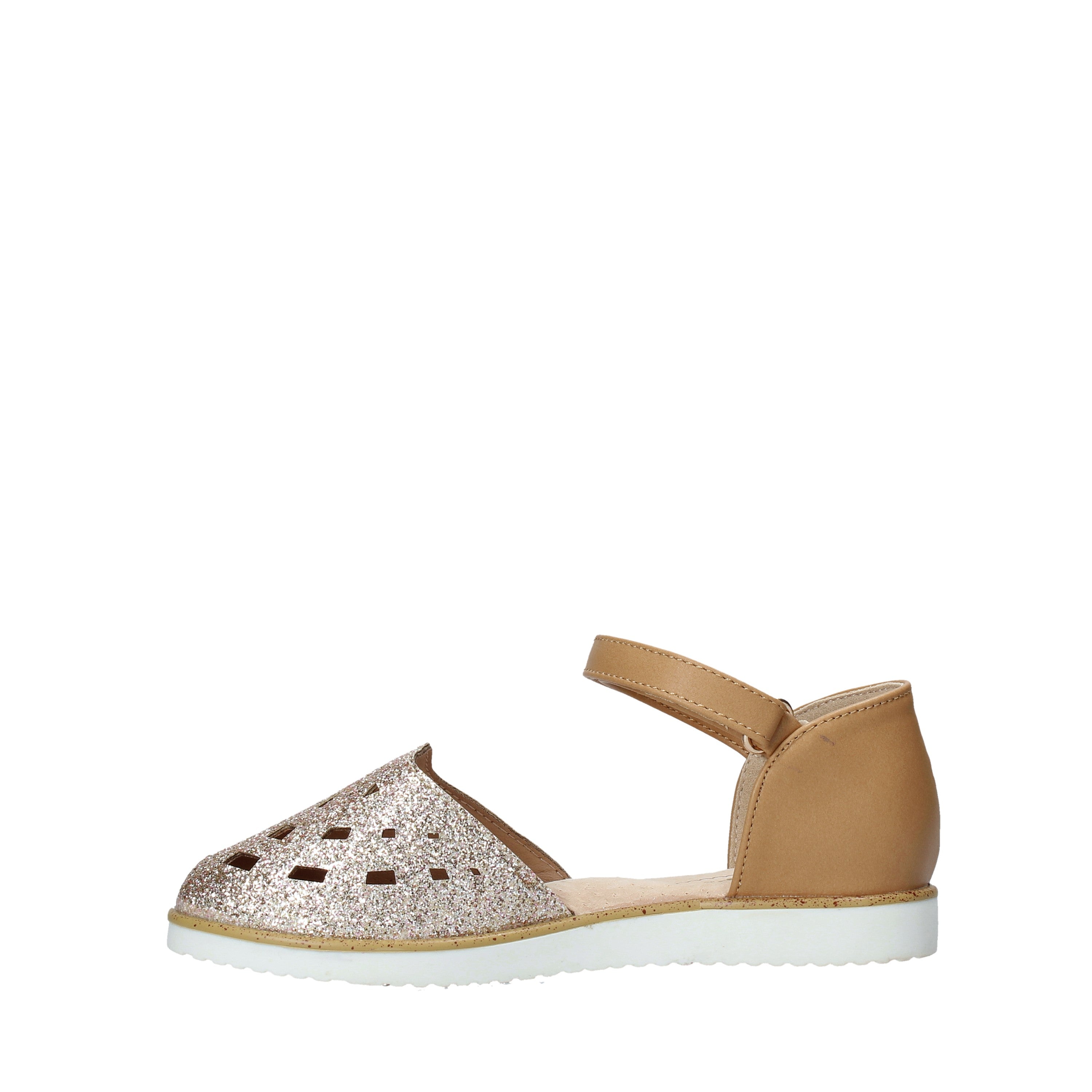 Sandali con strappi Dorato Miss Sixty