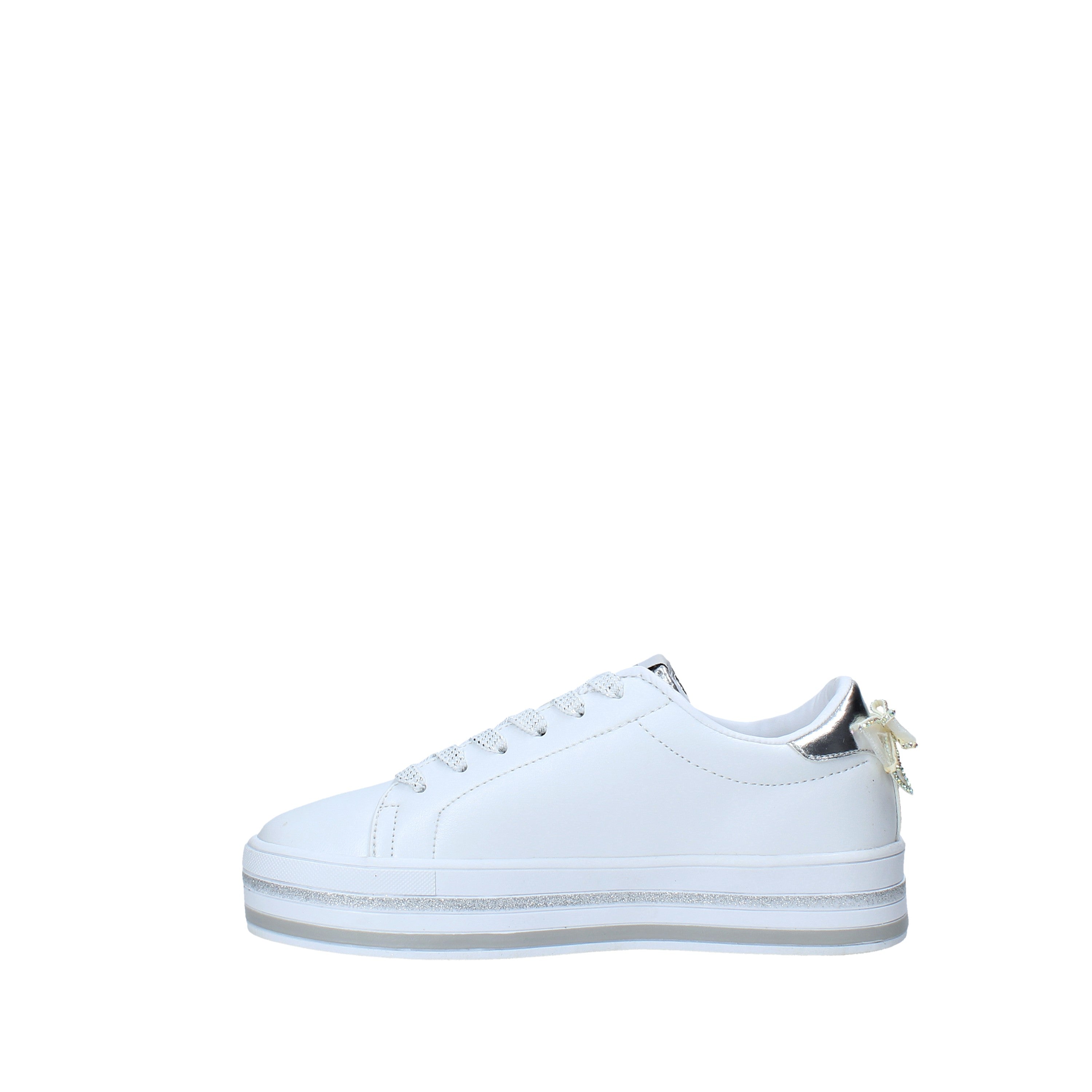 Sneakers Bianco Argento Sweet Years Junior