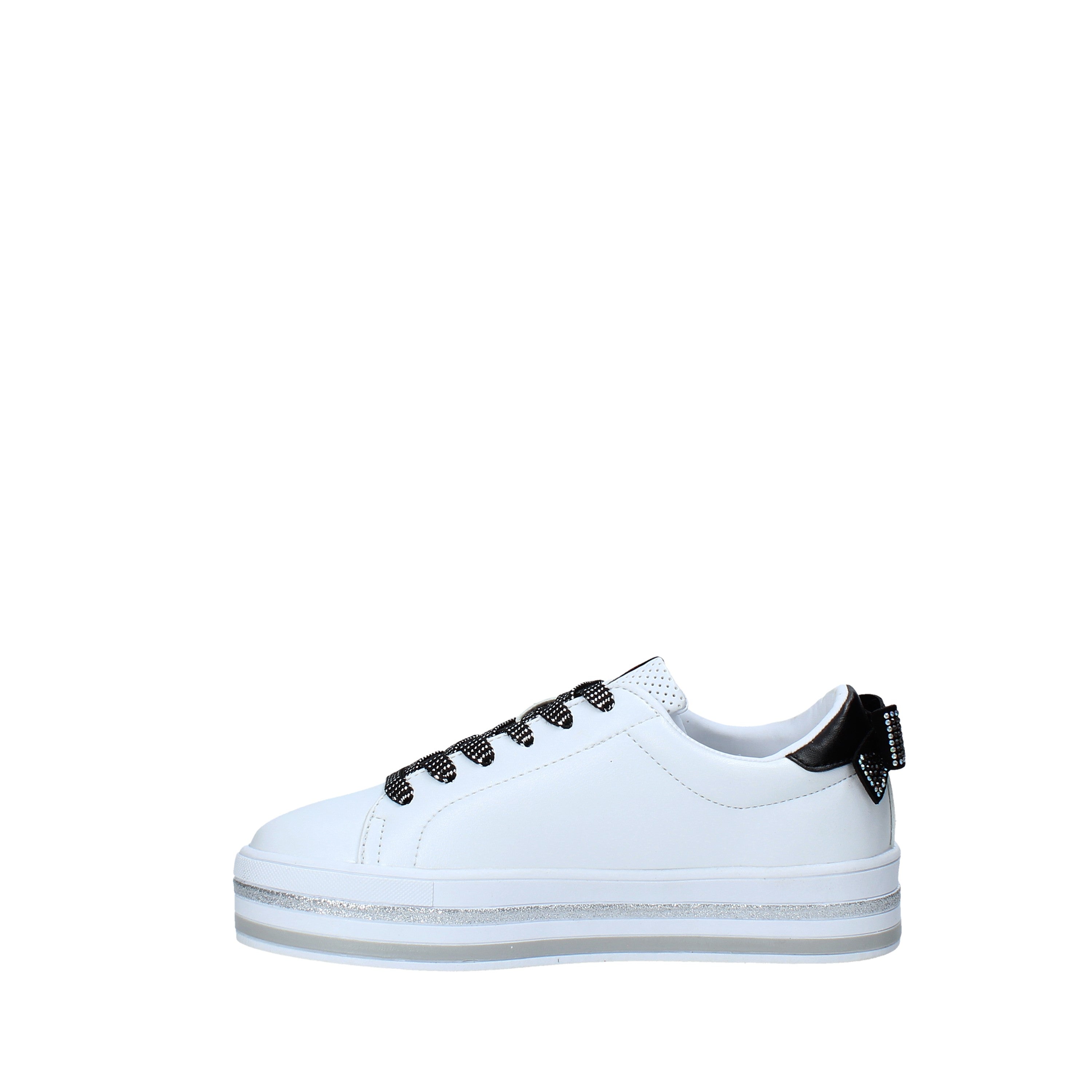 Sneakers Bianco Nero Sweet Years Junior