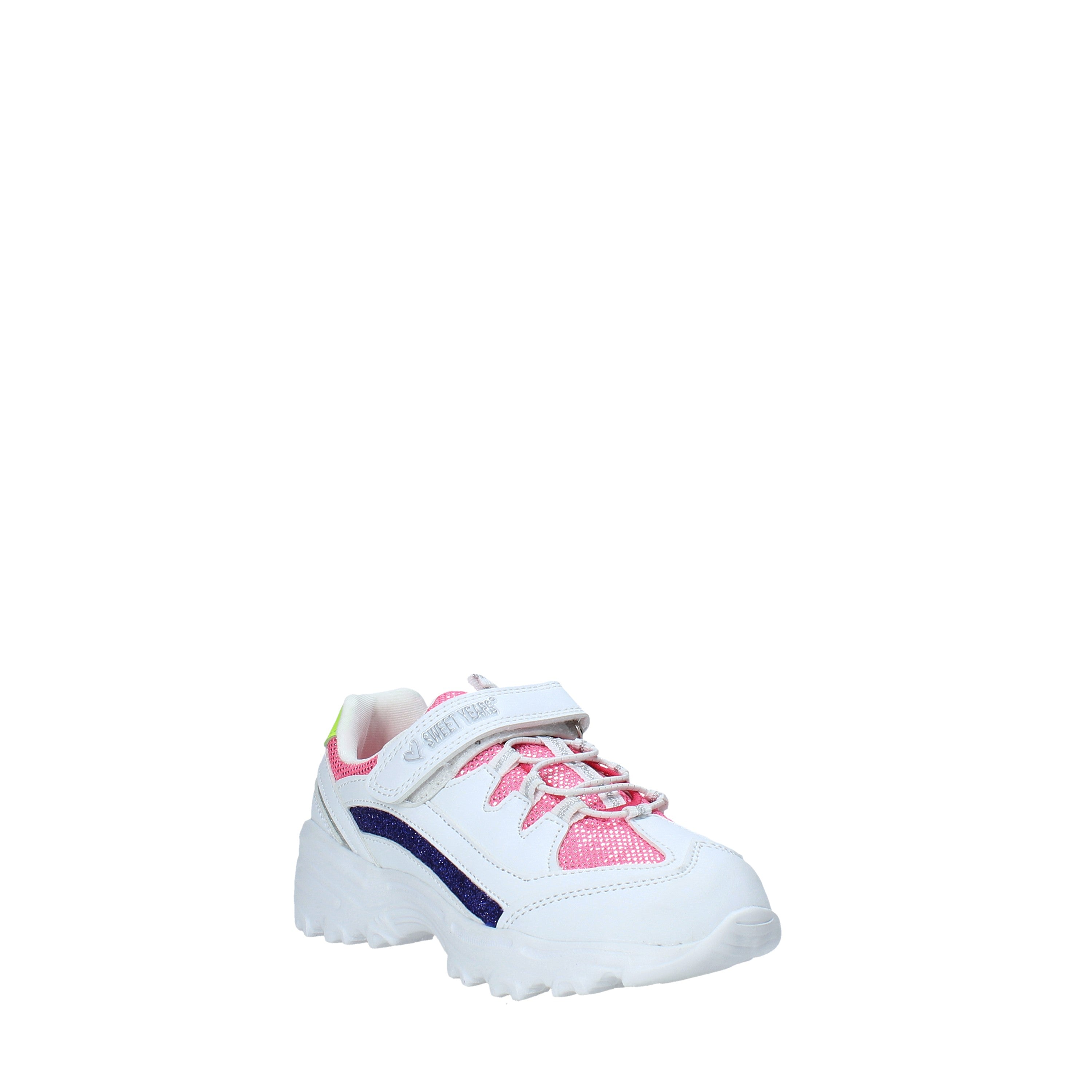 Scarpe con strappi Bianco Rosa Sweet Years Junior