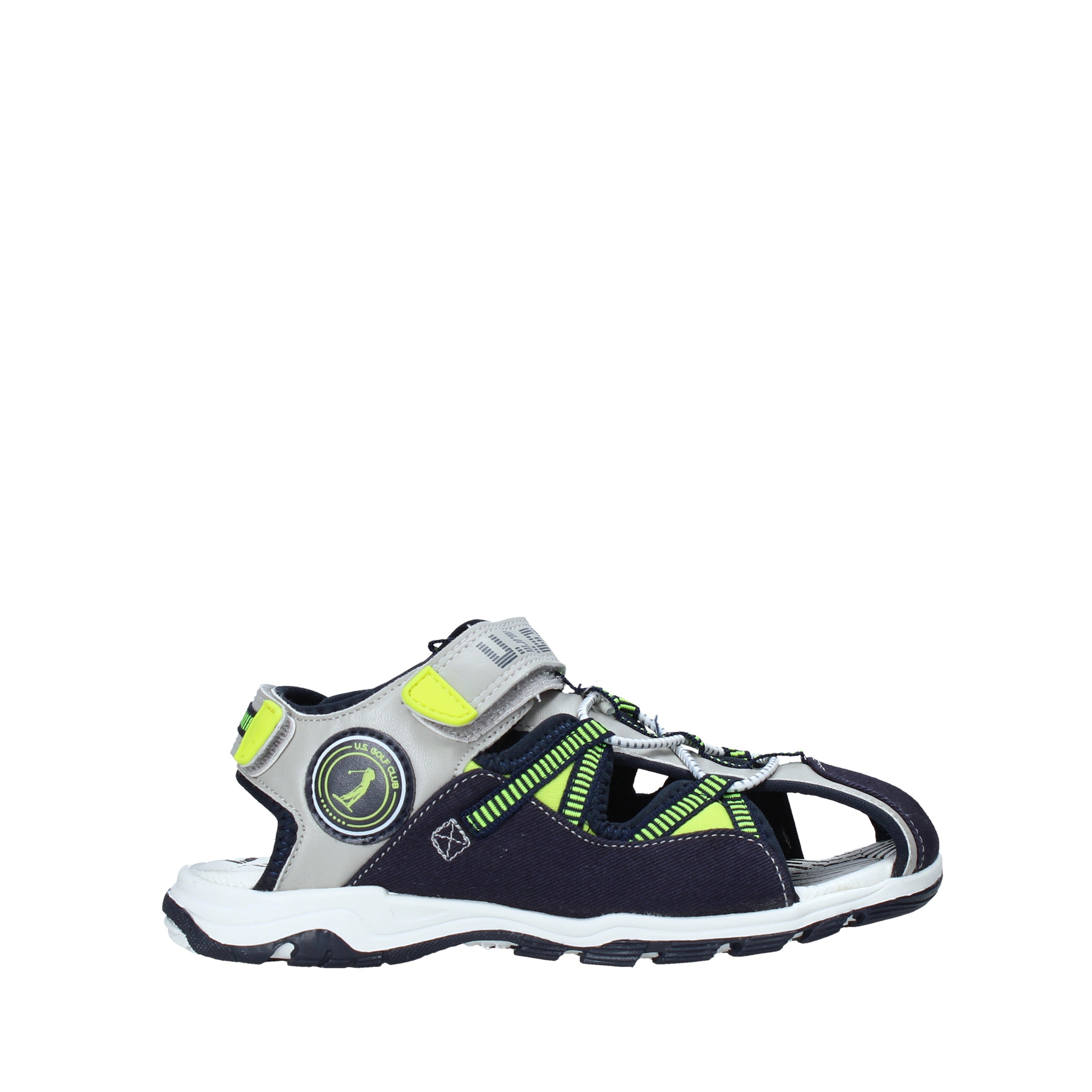 Sandali con strappi Blu U.s. Golf Kids