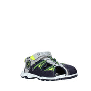 Sandali con strappi Blu U.s. Golf Kids