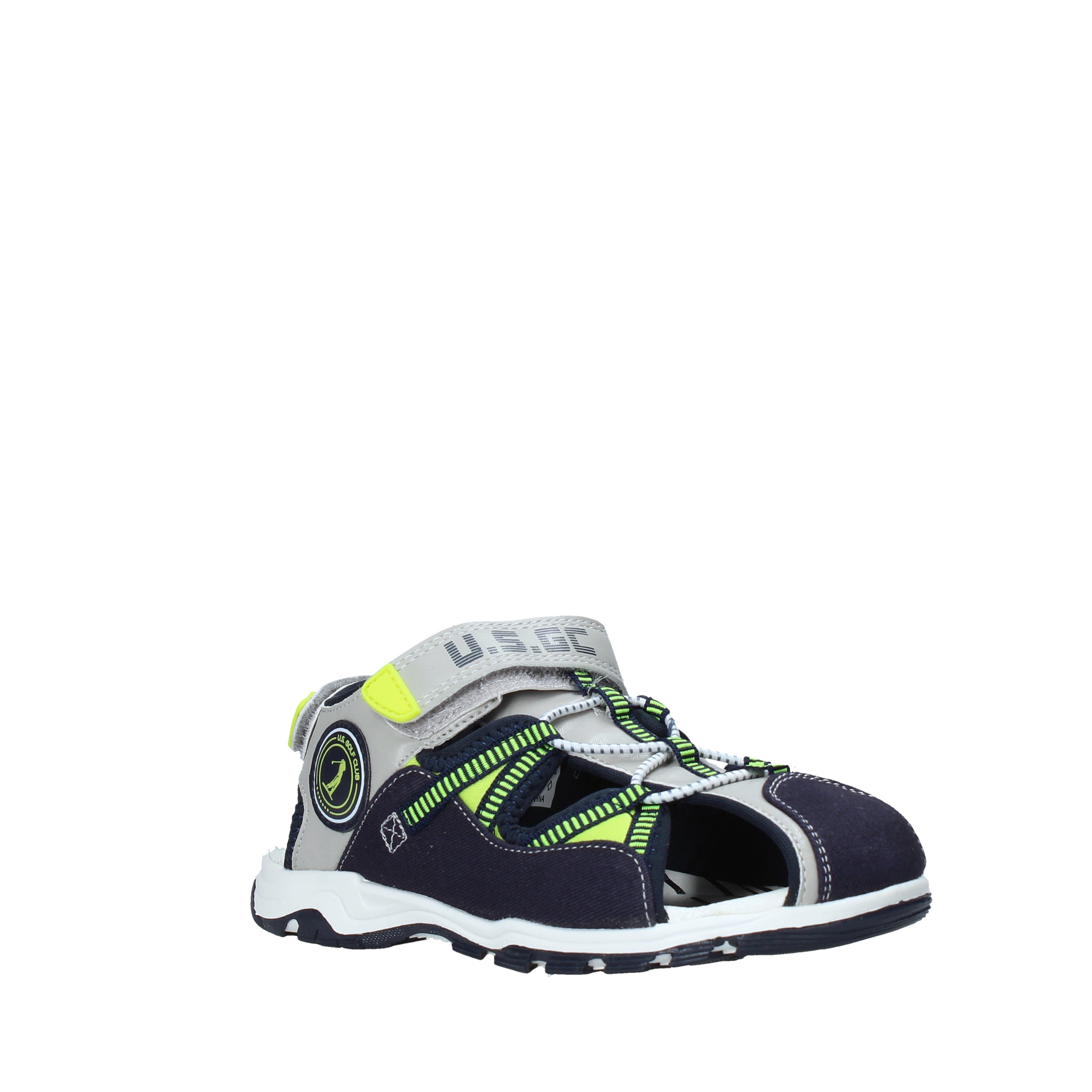 Sandali con strappi Blu U.s. Golf Kids