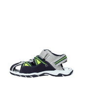 Sandali con strappi Blu U.s. Golf Kids