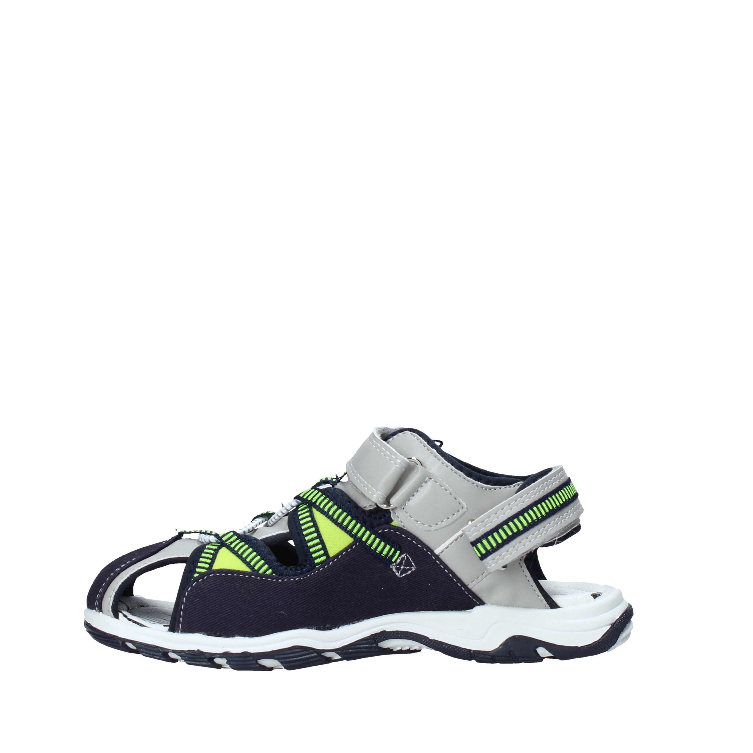 Sandali con strappi Blu U.s. Golf Kids