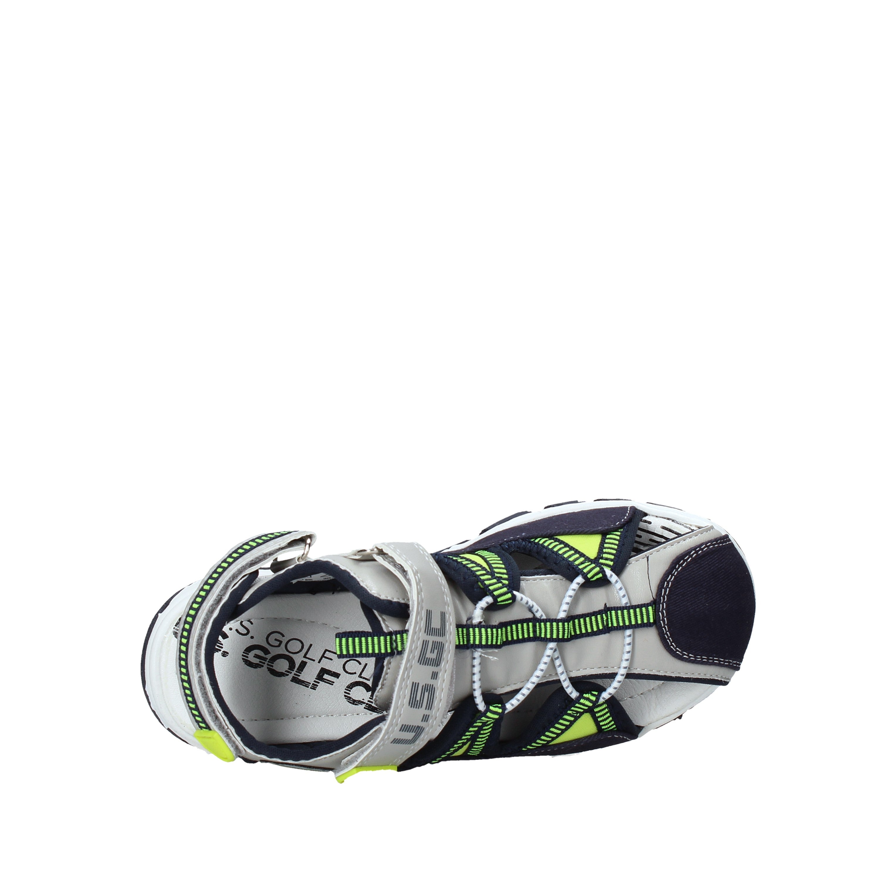 Sandali con strappi Blu U.s. Golf Kids