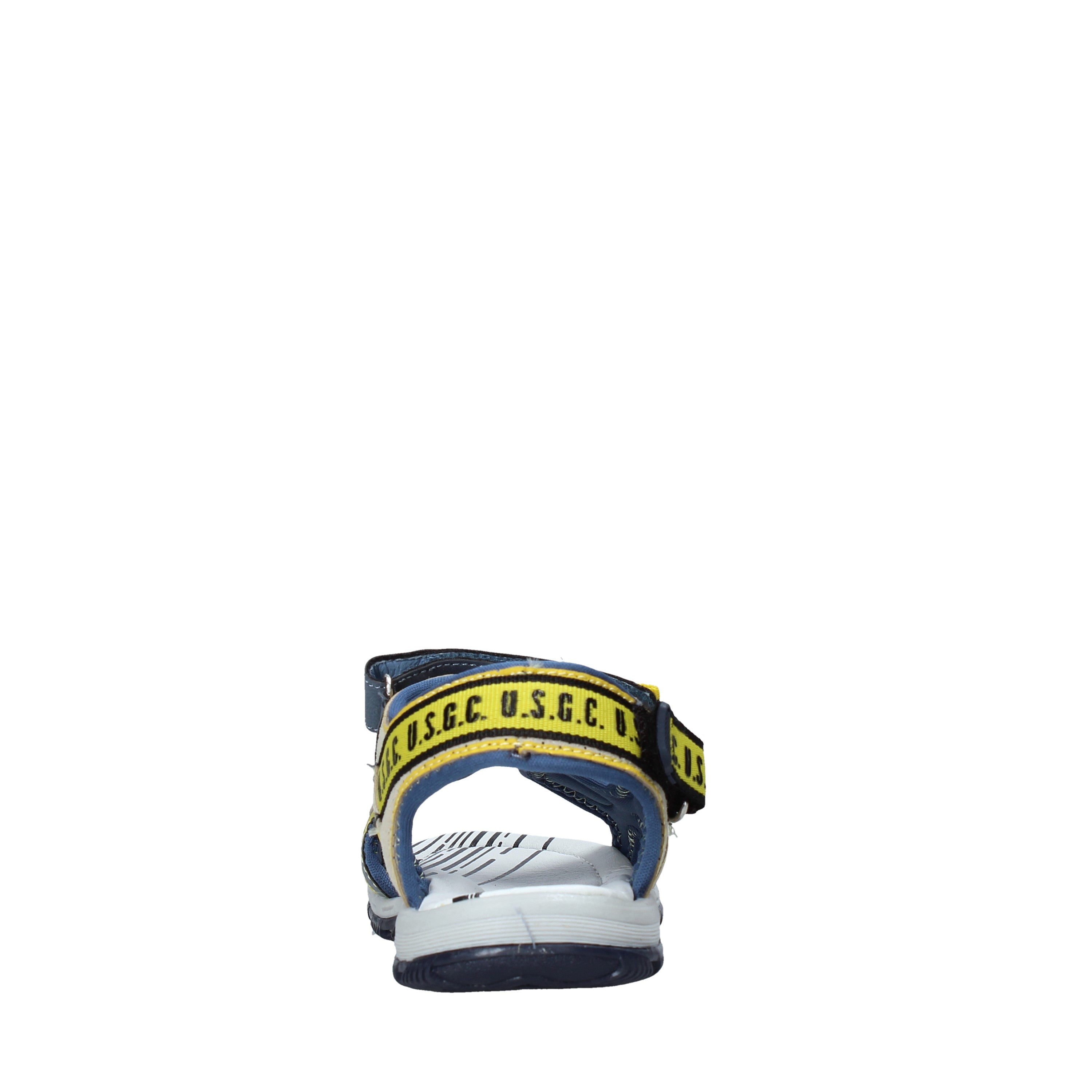 Sandali con strappi Blu U.s. Golf Kids