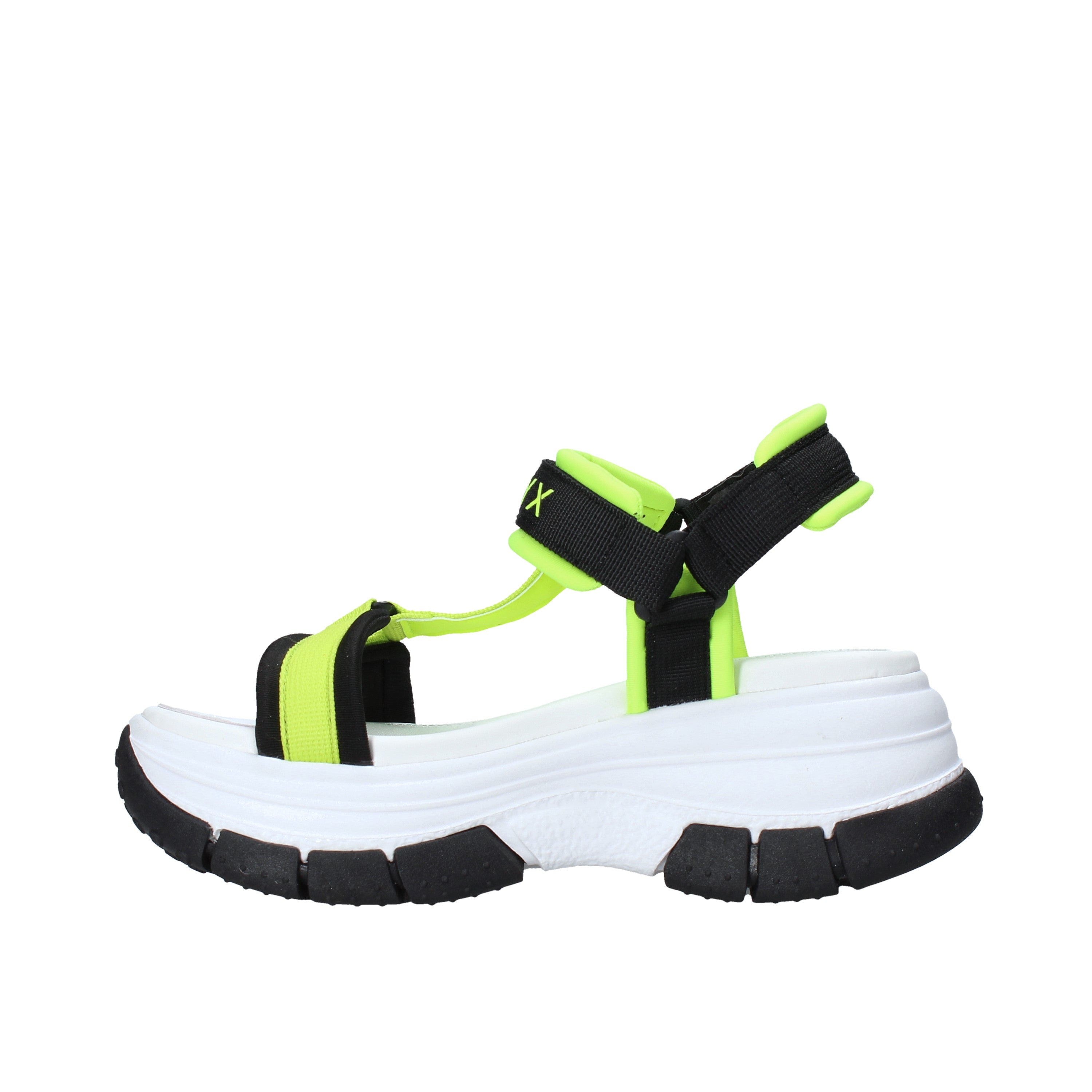 Sandali con strappi Giallo Onyx