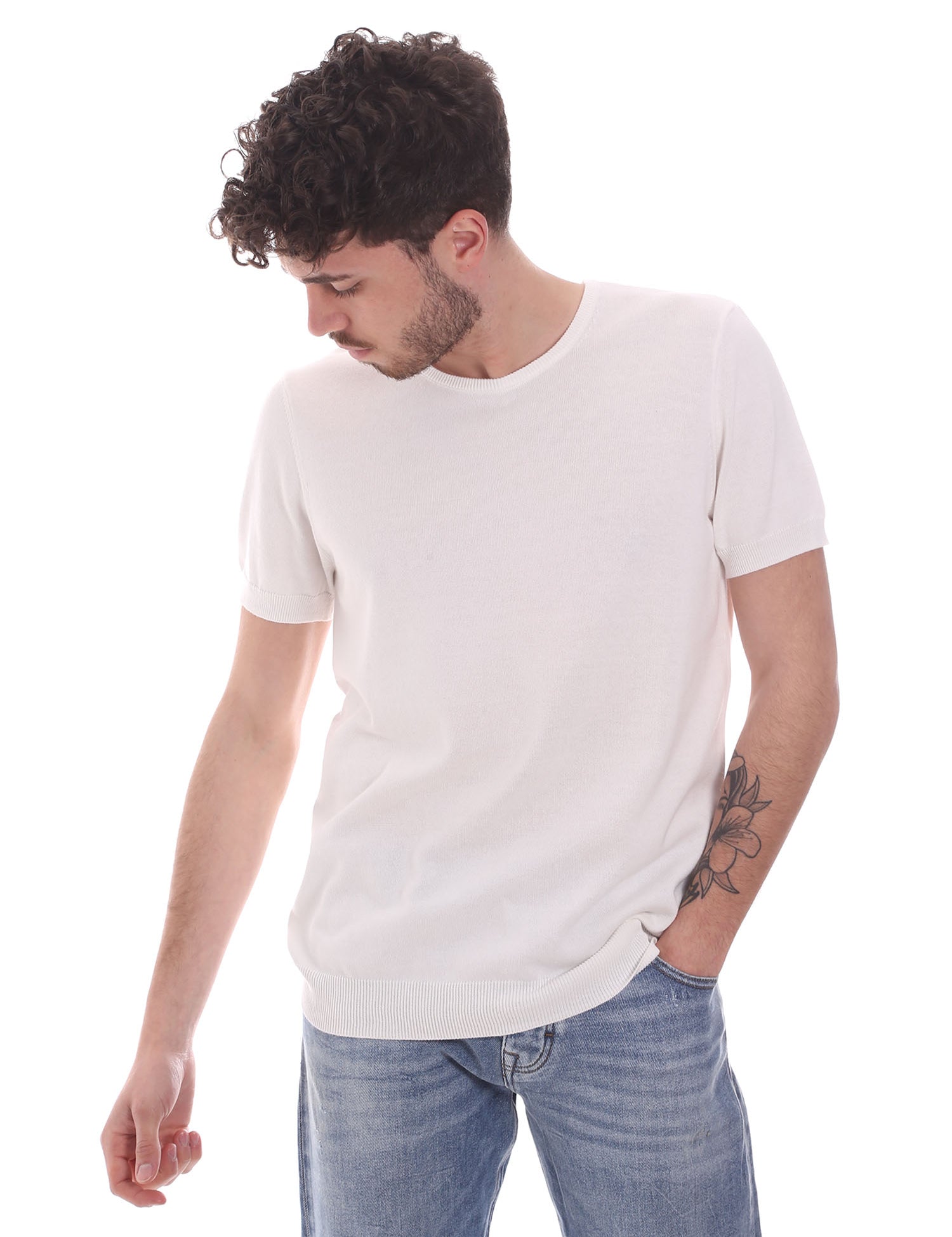 T-shirt Bianco Gaudi