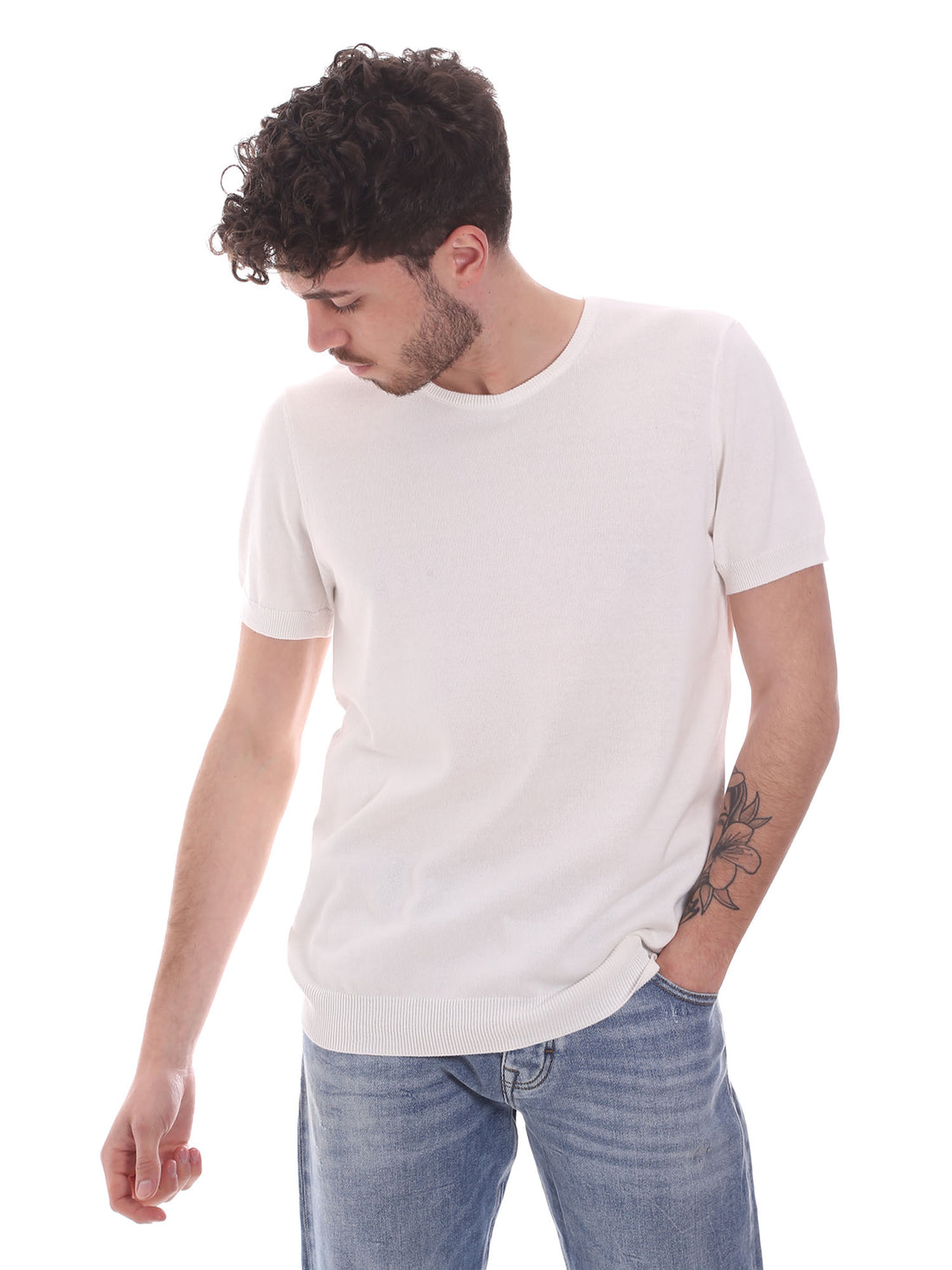T-shirt Bianco Gaudi