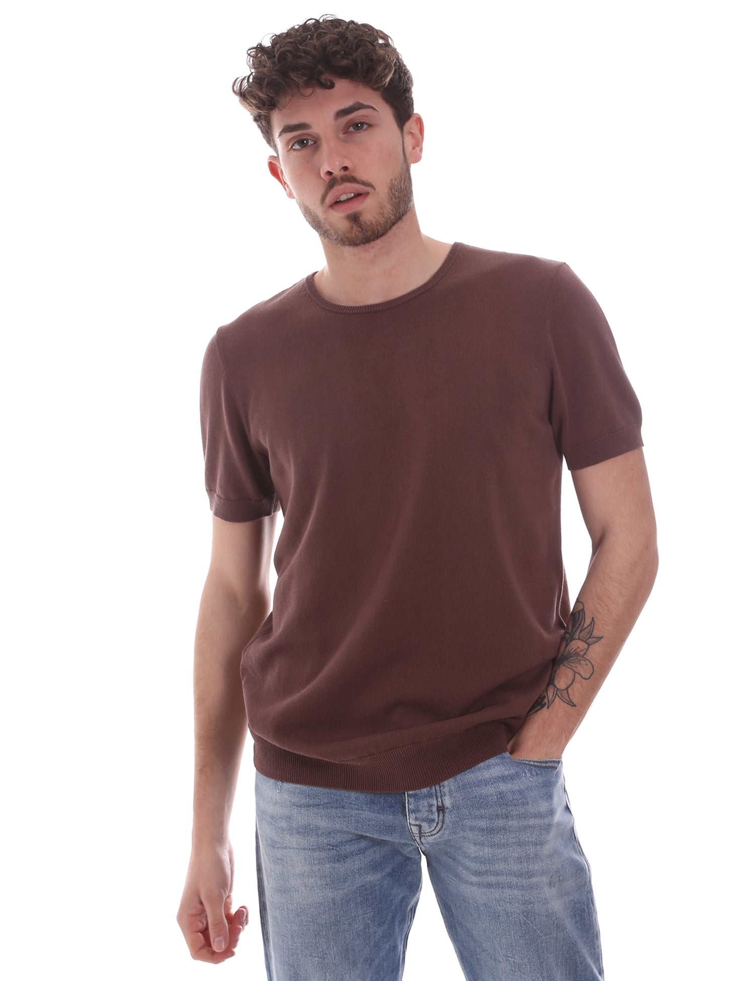 T-shirt Marrone Gaudi