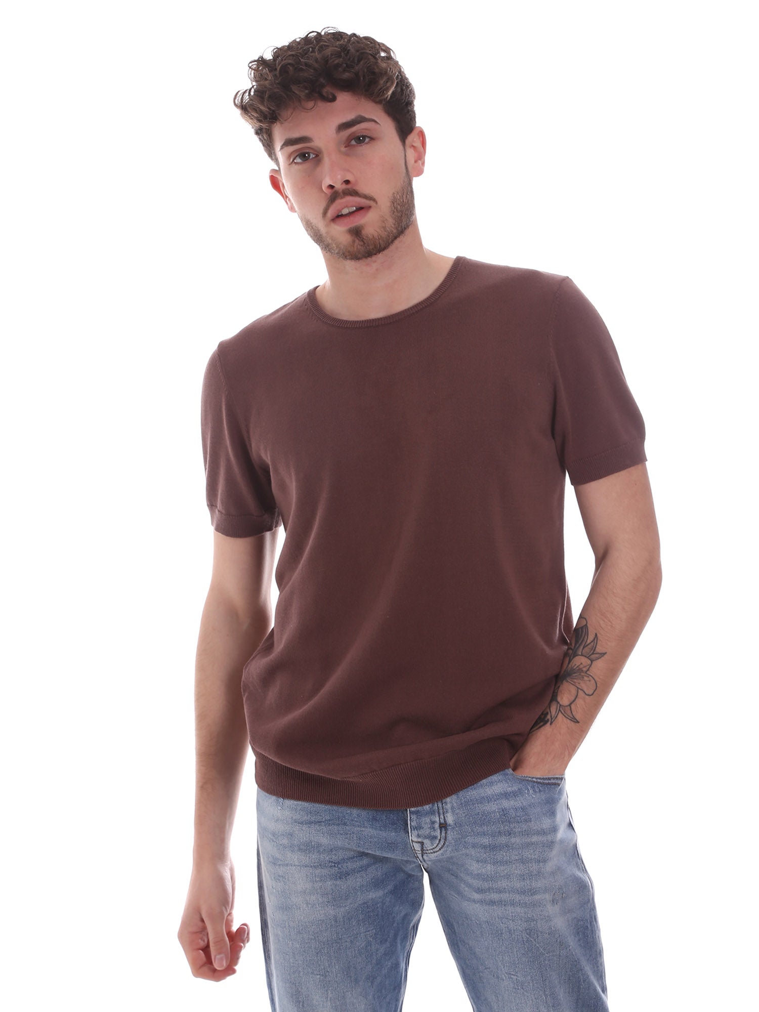 T-shirt Marrone Gaudi