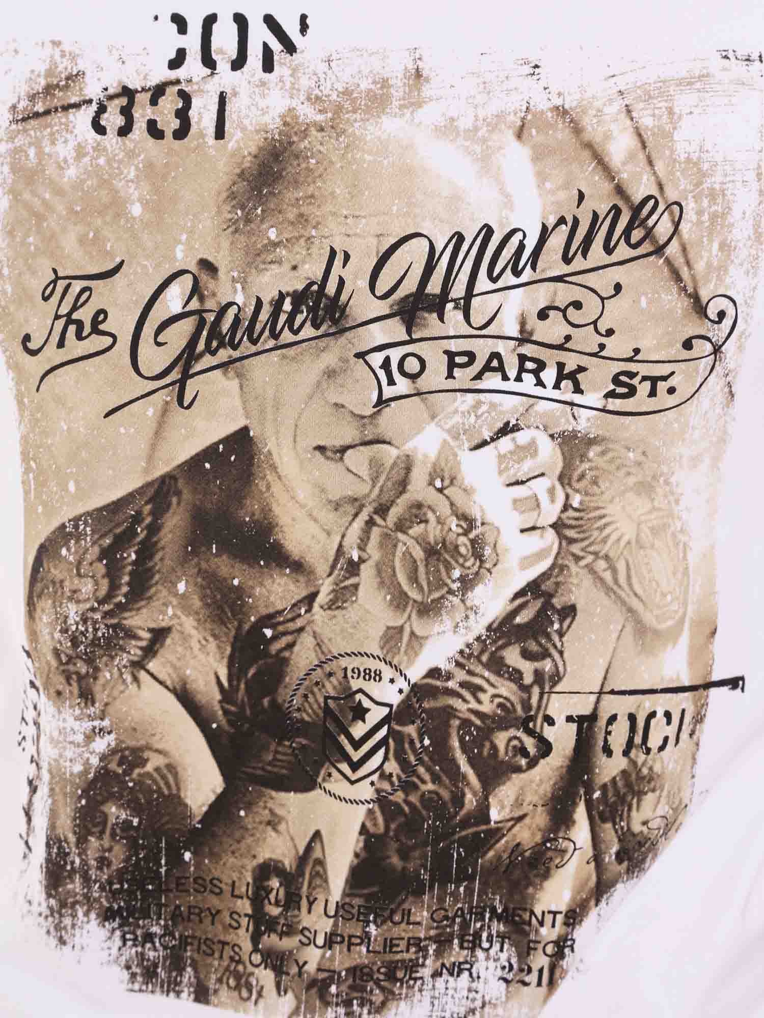 T-shirt Bianco Gaudi