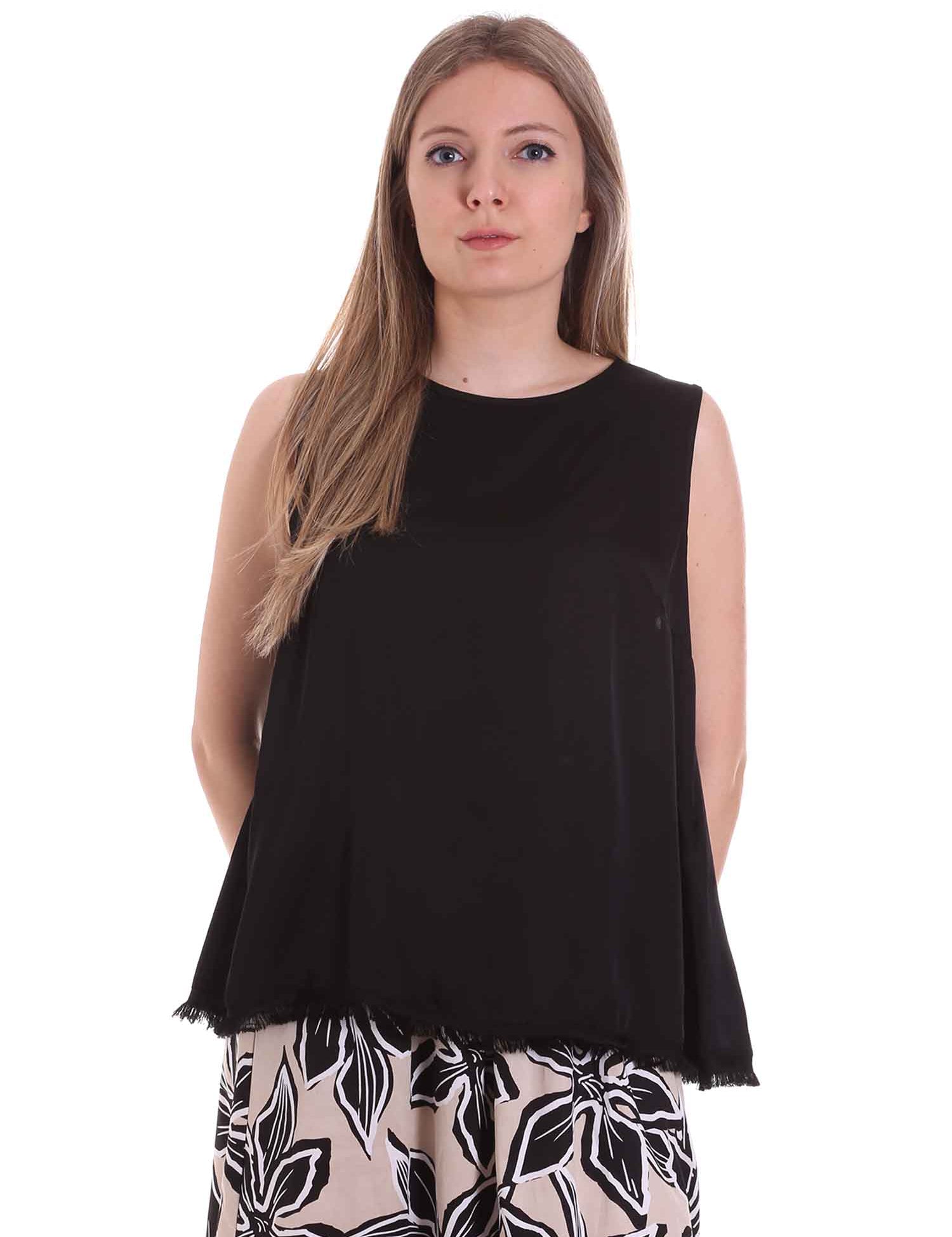 Top e canotte Nero Gaudi