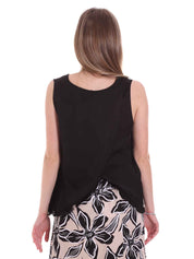 Top e canotte Nero Gaudi