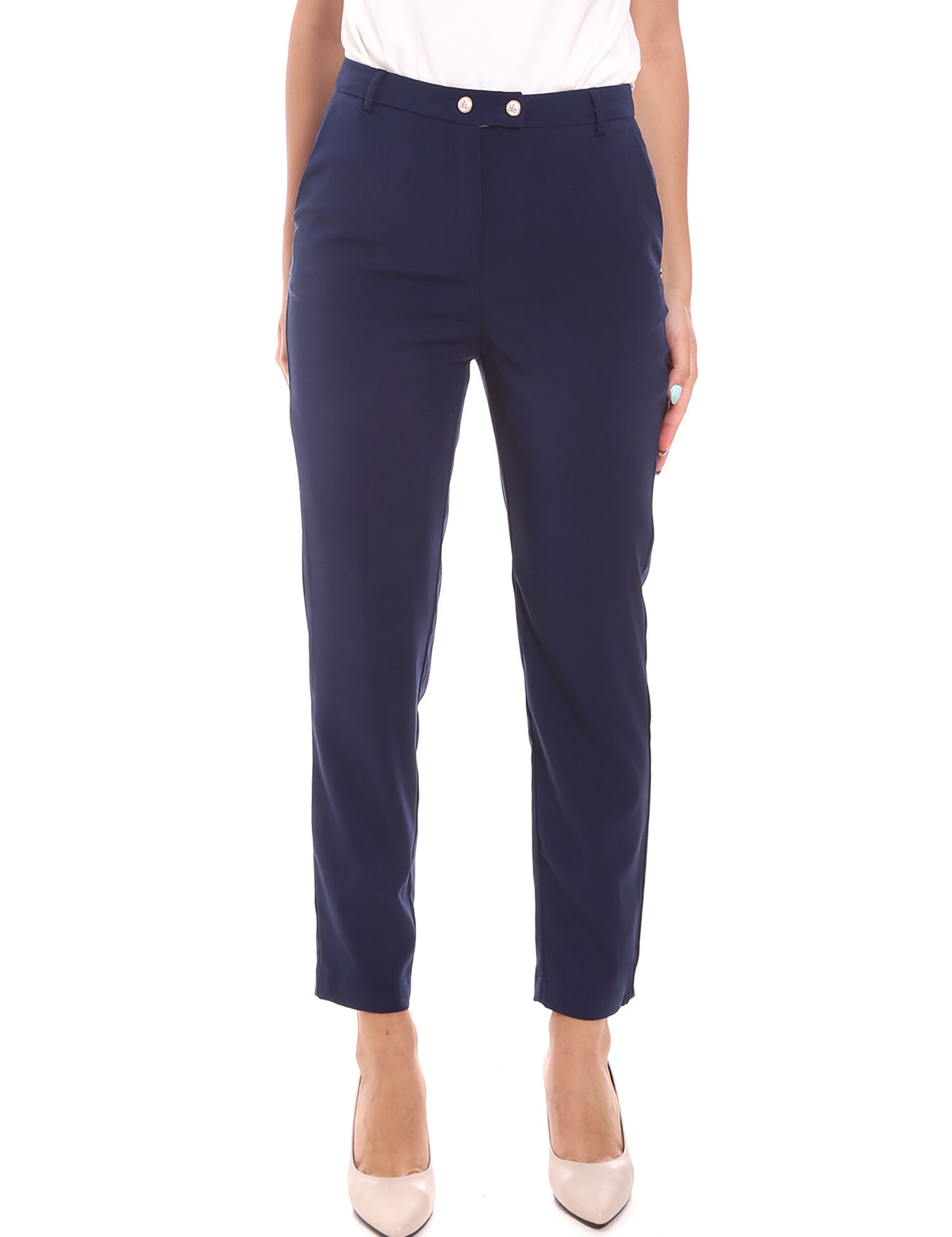 Pantaloni Blu Gaudi Jeans